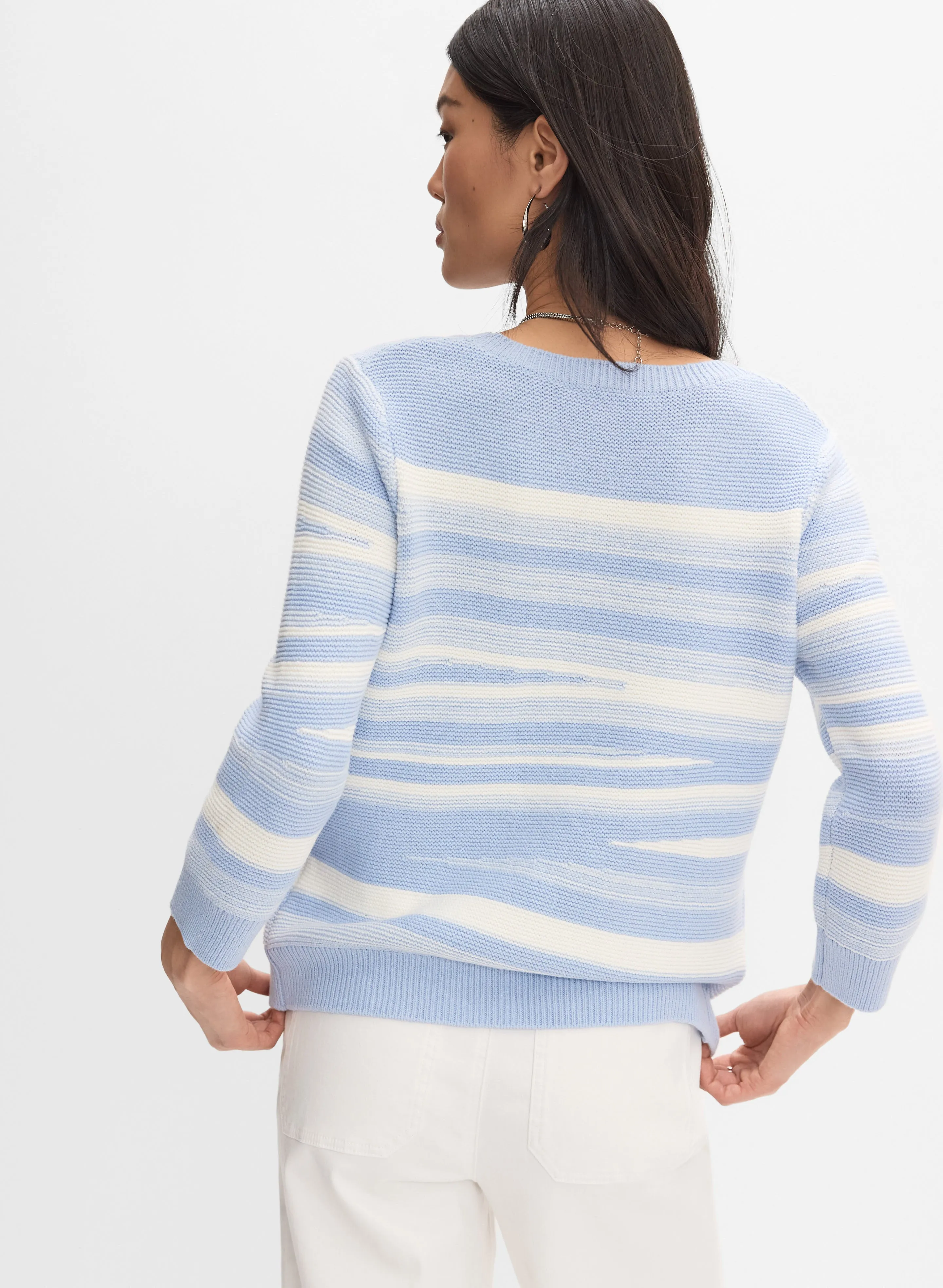 Mixed Stripe Sweater sold by Melanie Lyne product image thumbnail 4