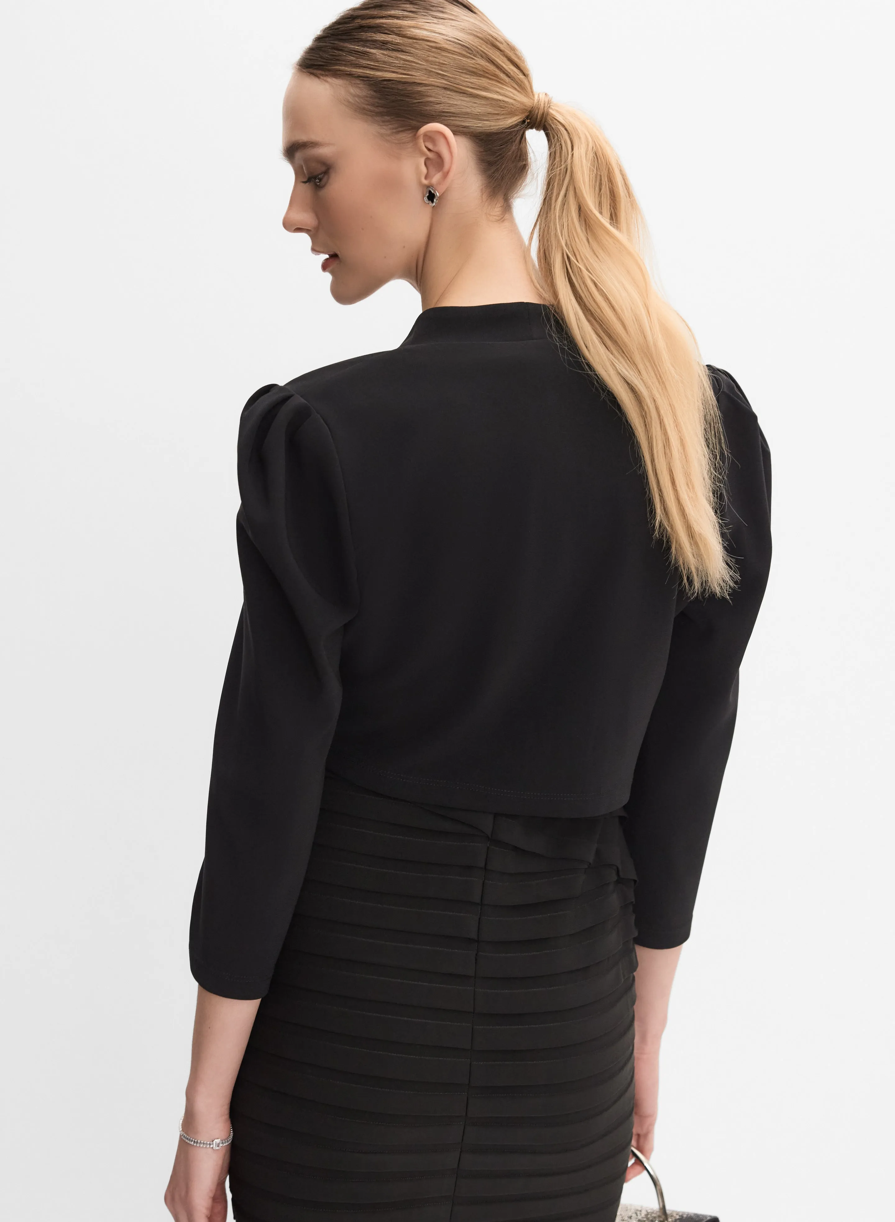 Puff Shoulder Bolero sold by Melanie Lyne product image thumbnail 2