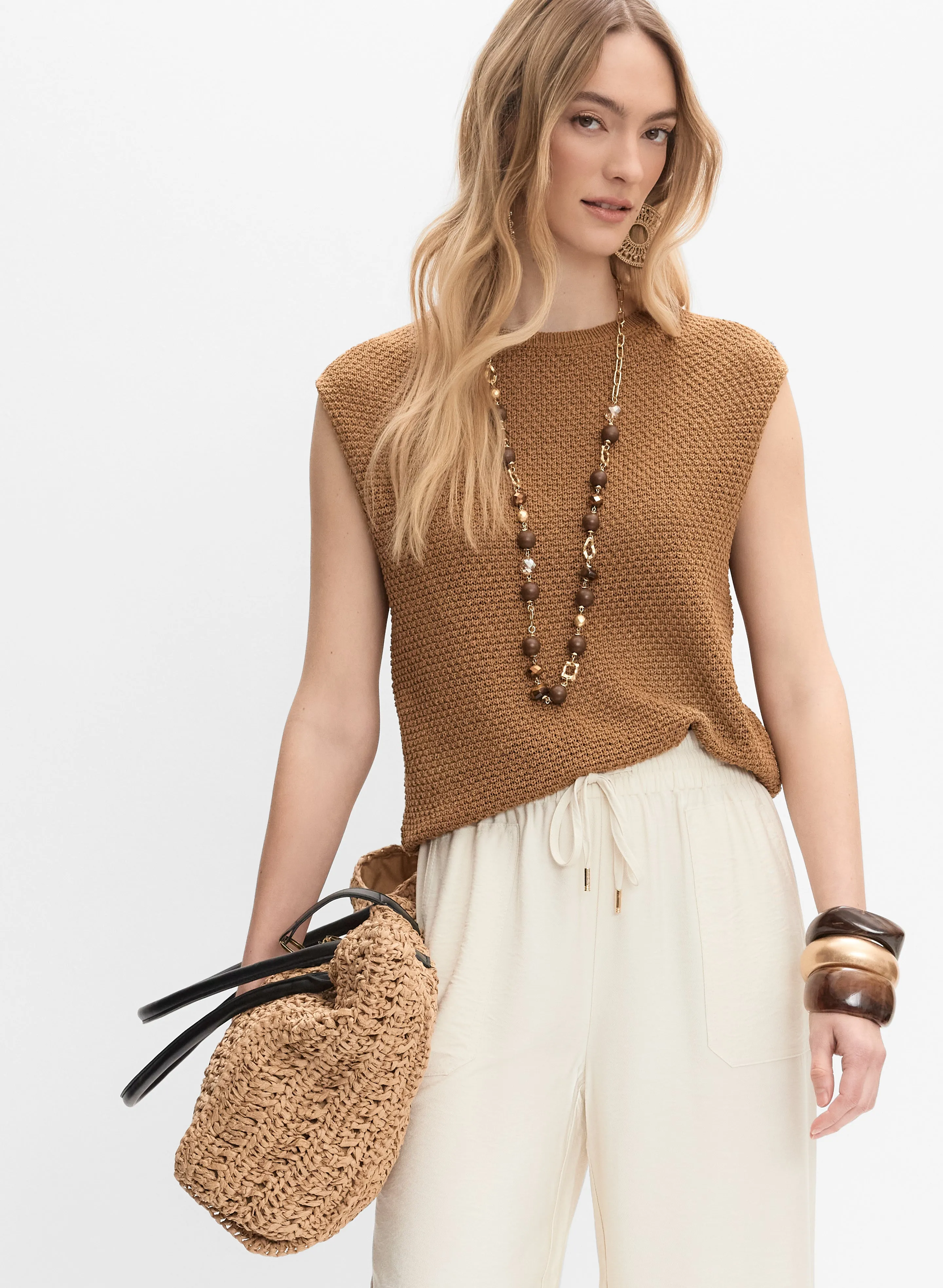 Sleeveless Knit Pullover sold by Melanie Lyne