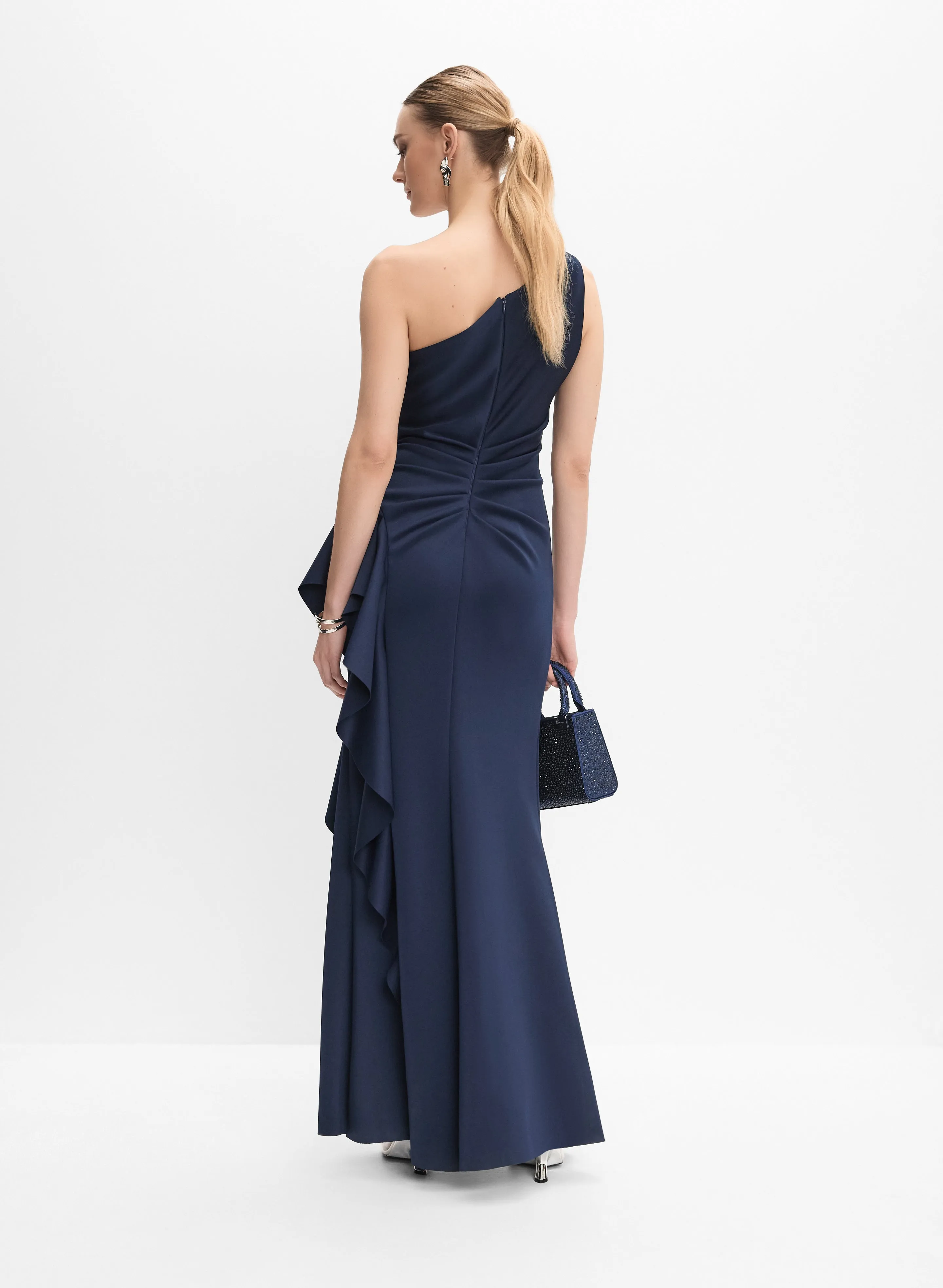 BA Nites - Waterfall Flounce Dress sold by Melanie Lyne product image thumbnail 4