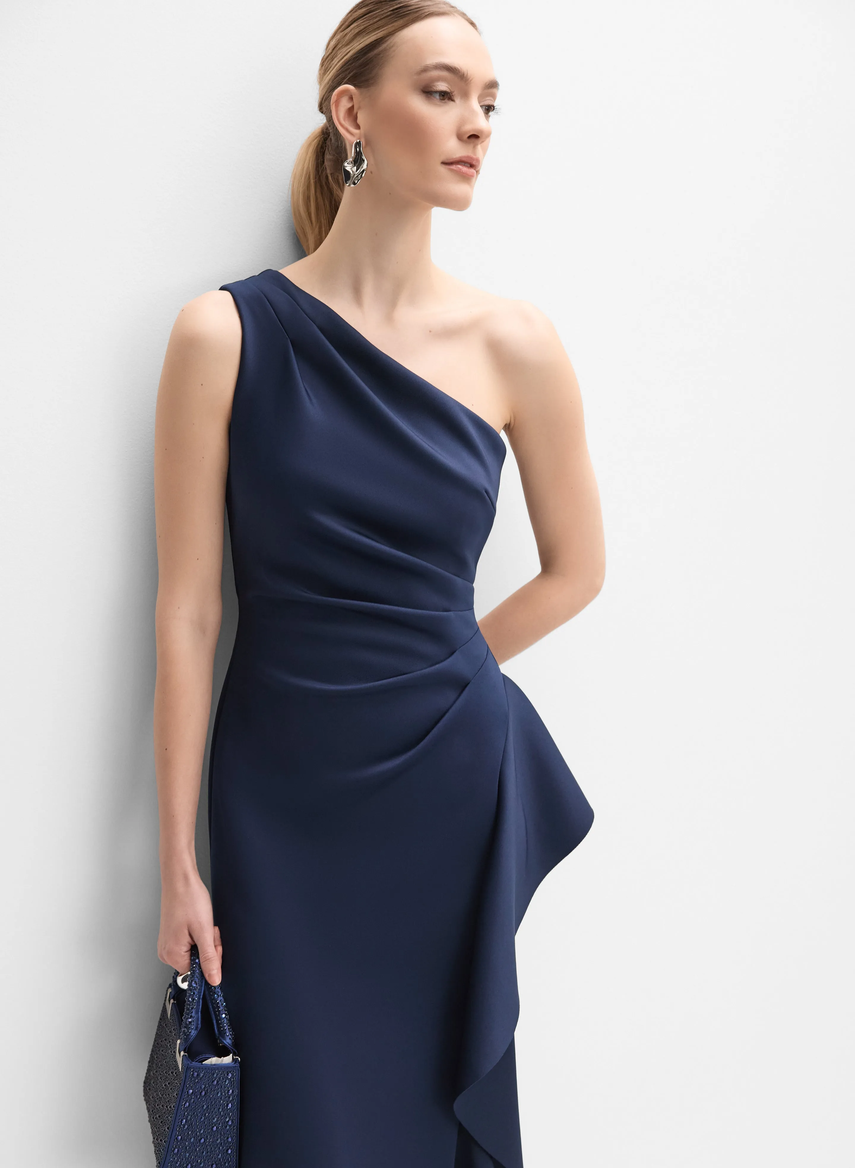 BA Nites - Waterfall Flounce Dress sold by Melanie Lyne product image thumbnail 5