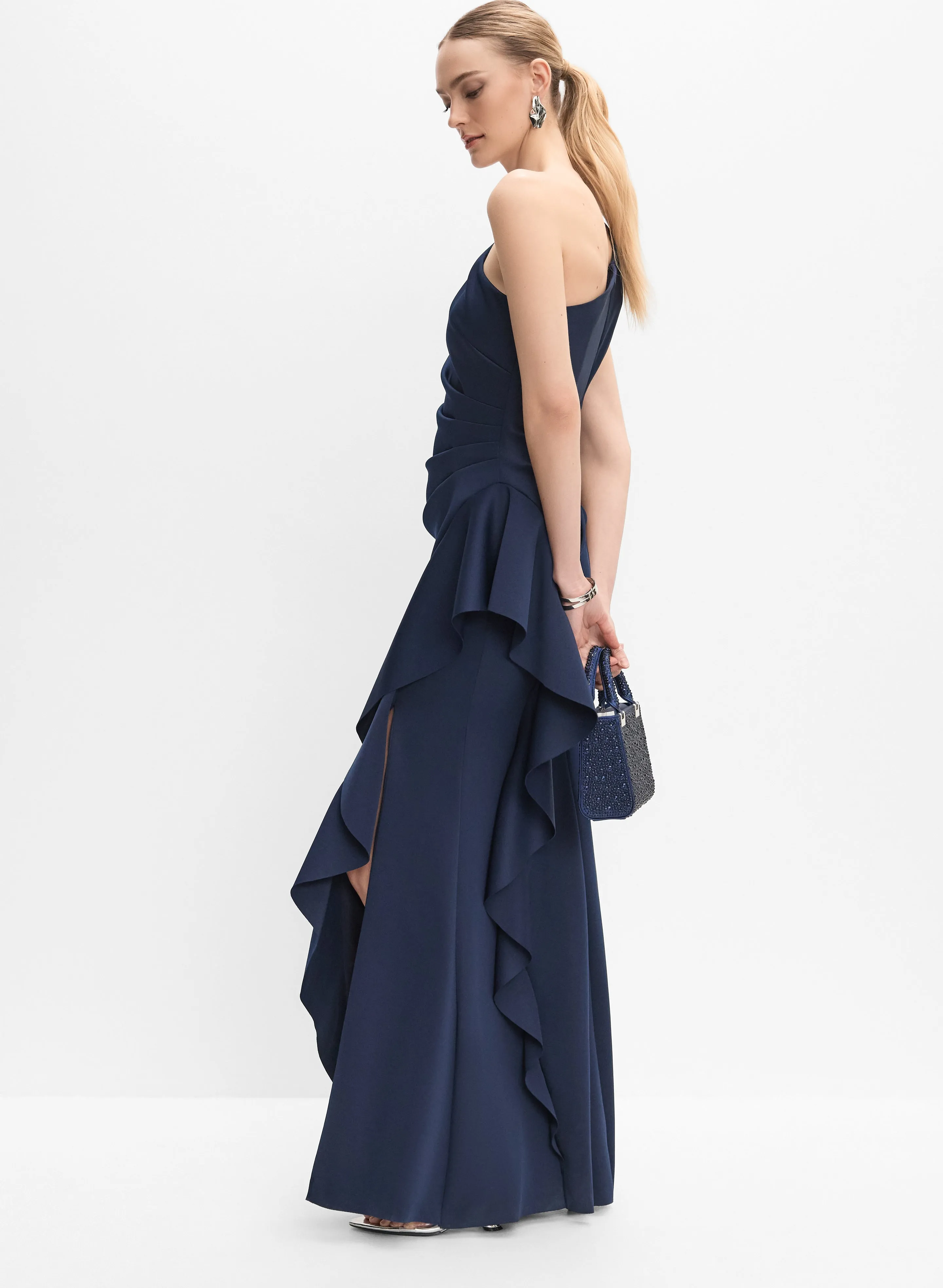 BA Nites - Waterfall Flounce Dress sold by Melanie Lyne product image thumbnail 2