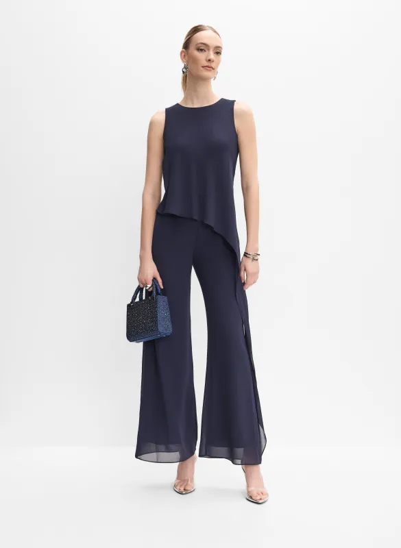 Asymmetric Chiffon Jumpsuit sold by Melanie Lyne