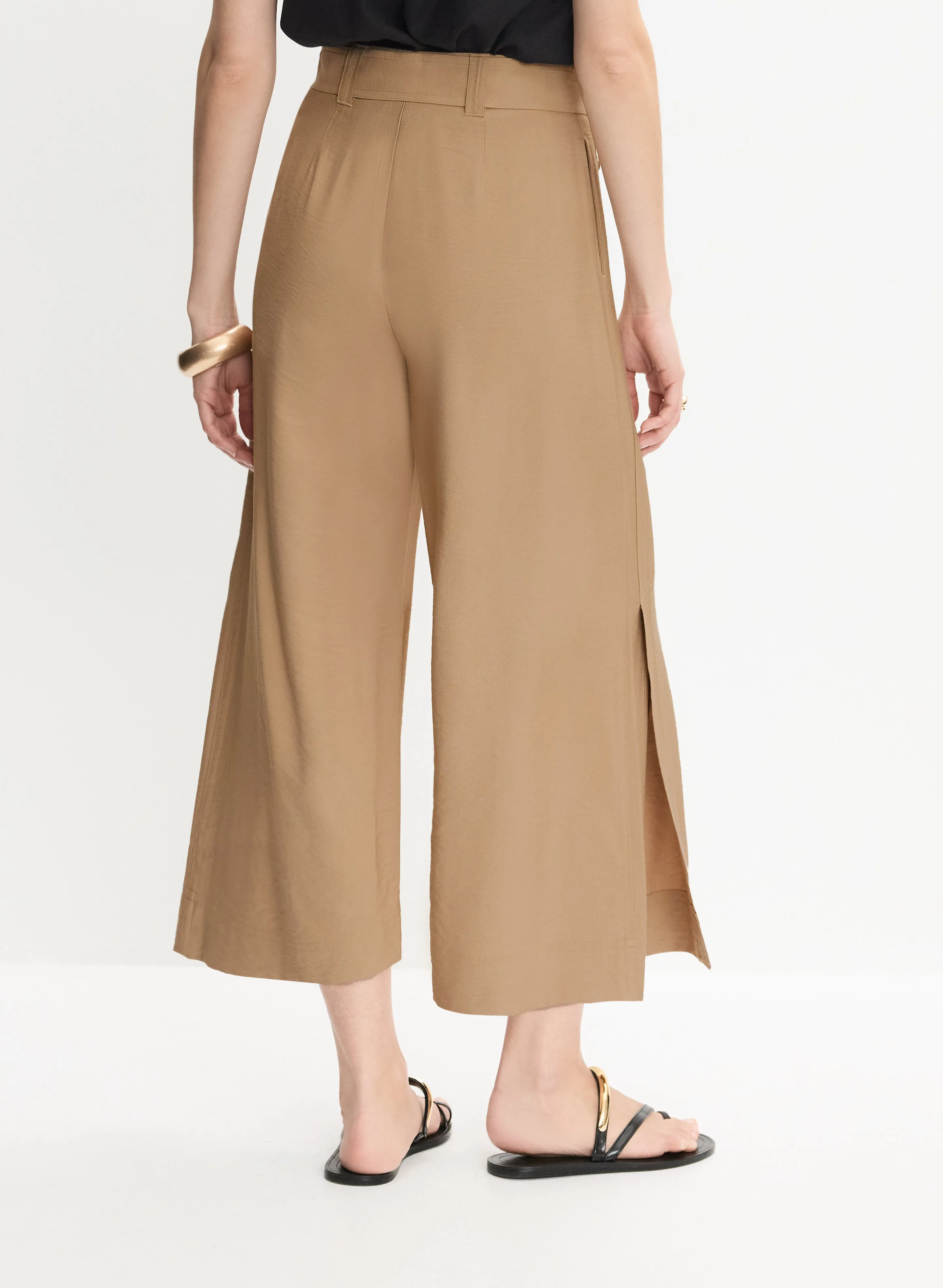 Belted Culotte Pants sold by Melanie Lyne product image thumbnail 4