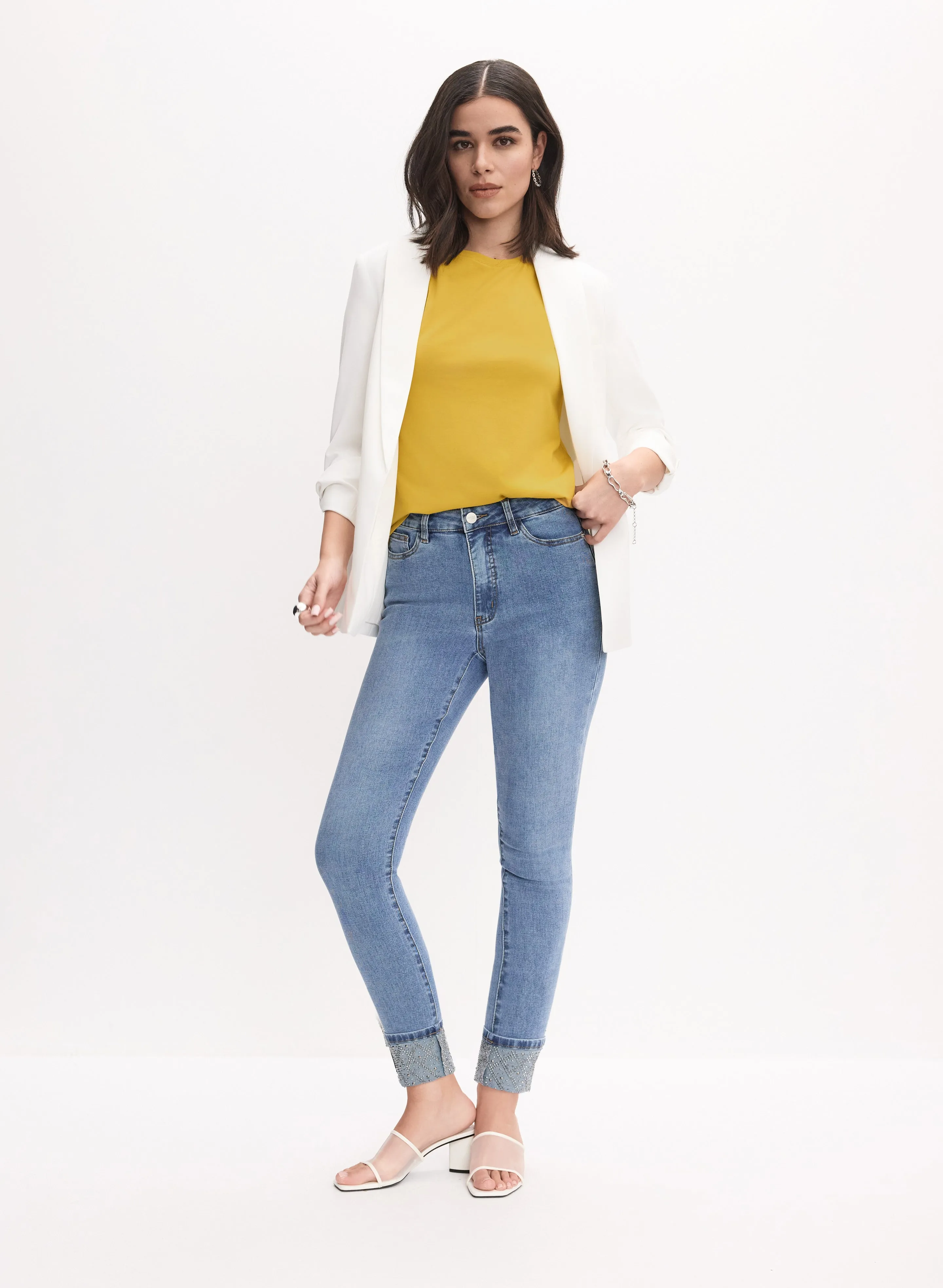 Crew Neck T-Shirt sold by Melanie Lyne product image thumbnail 3