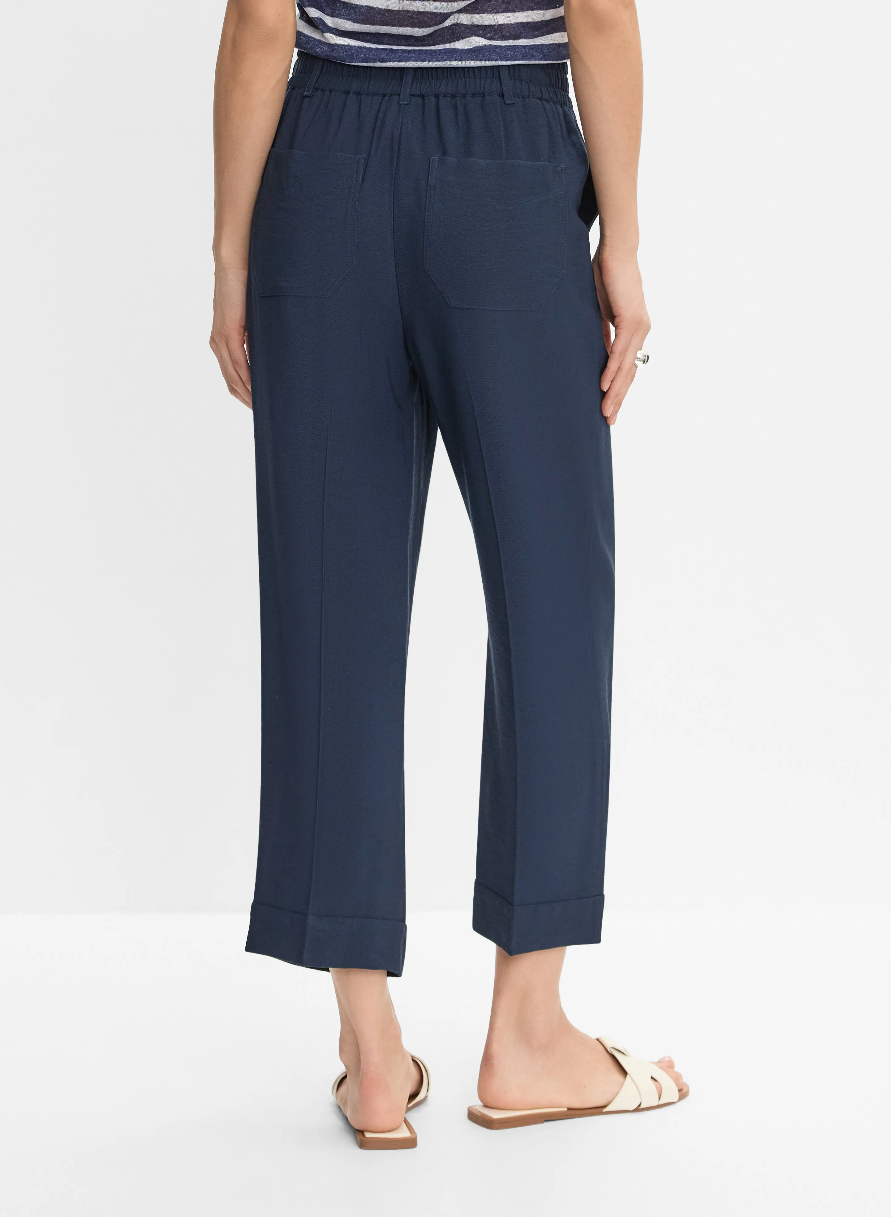 Elastic Waist Capris sold by Melanie Lyne product image thumbnail 2