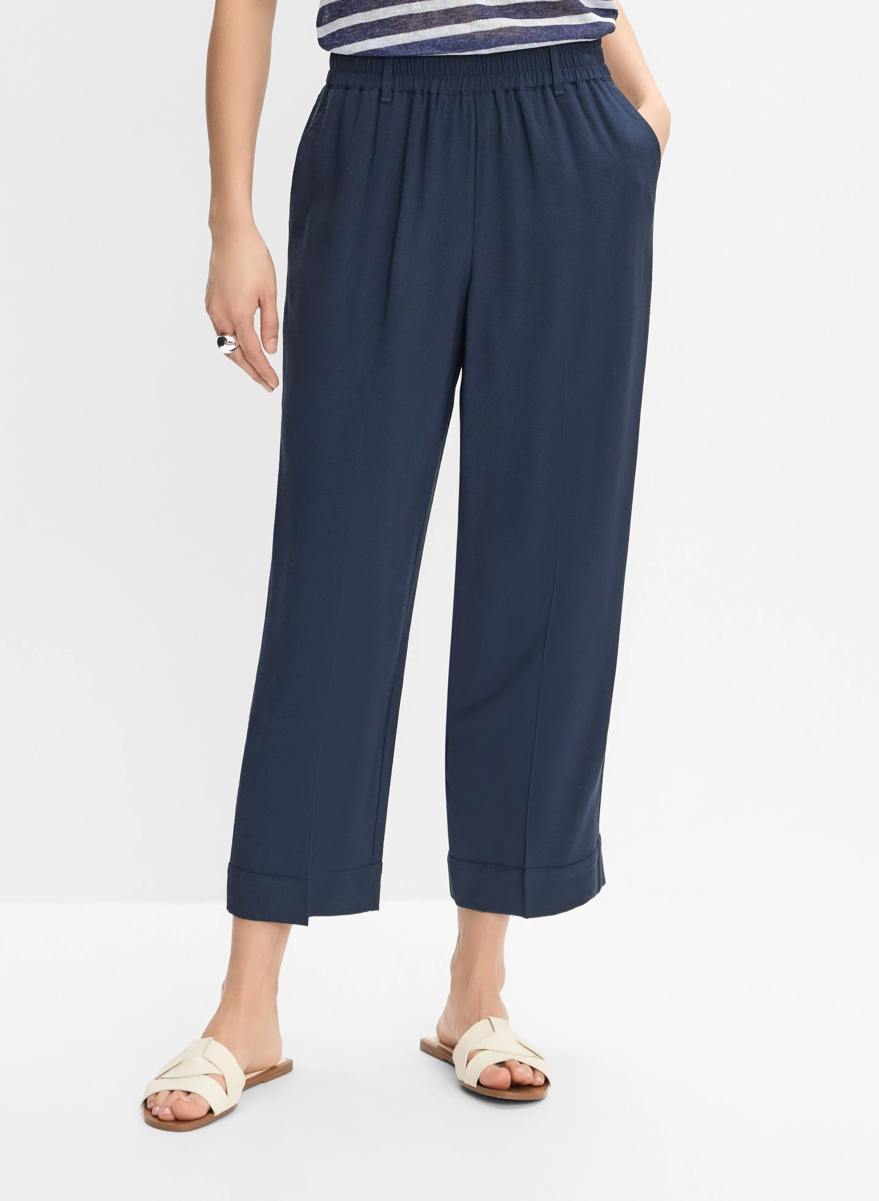 Elastic Waist Capris sold by Melanie Lyne