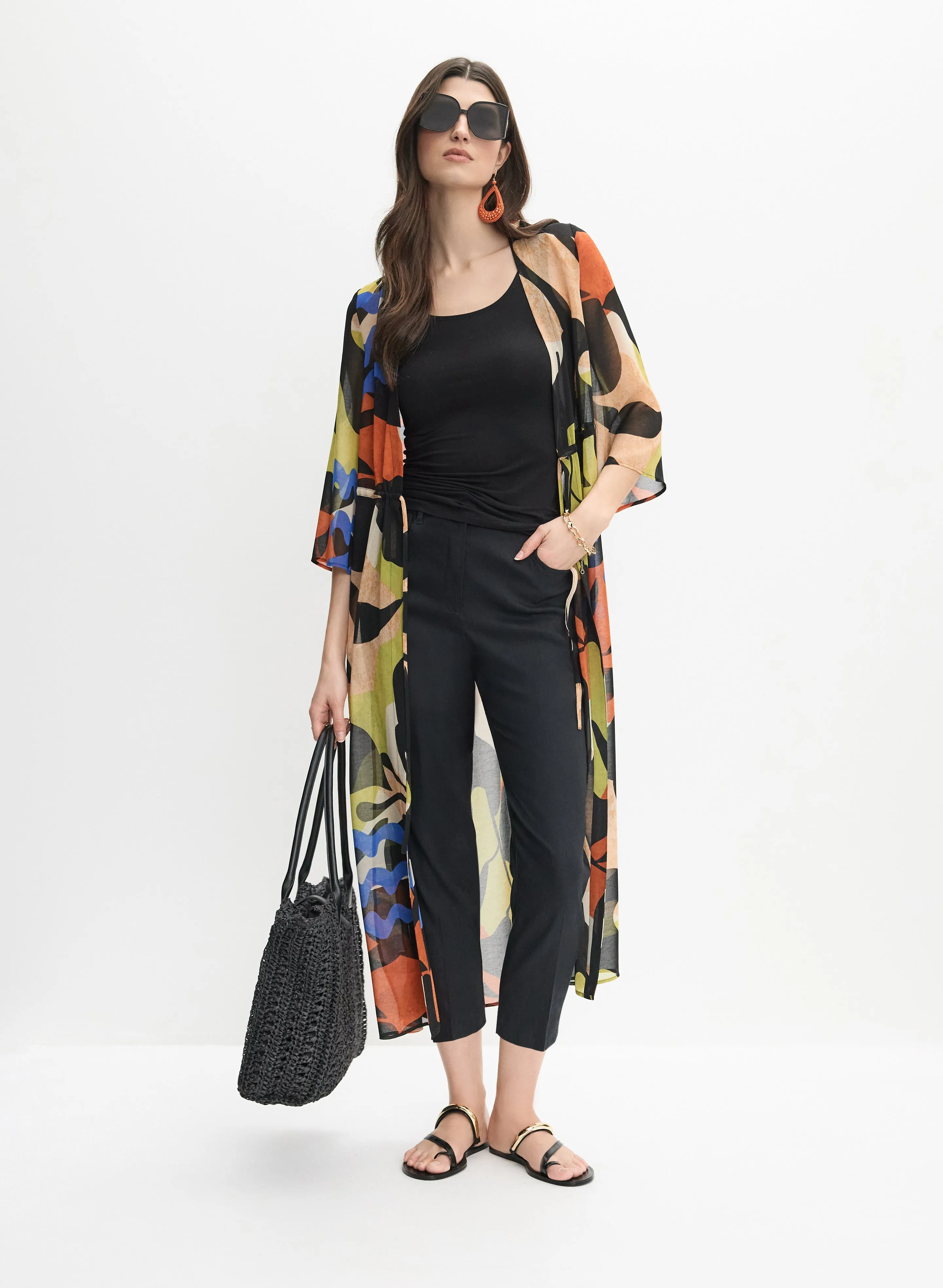 Printed Chiffon Maxi Top sold by Melanie Lyne