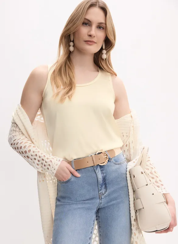 Satin Front Tank Top sold by Melanie Lyne