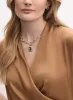 Satin Wrap-Over Top sold by Melanie Lyne