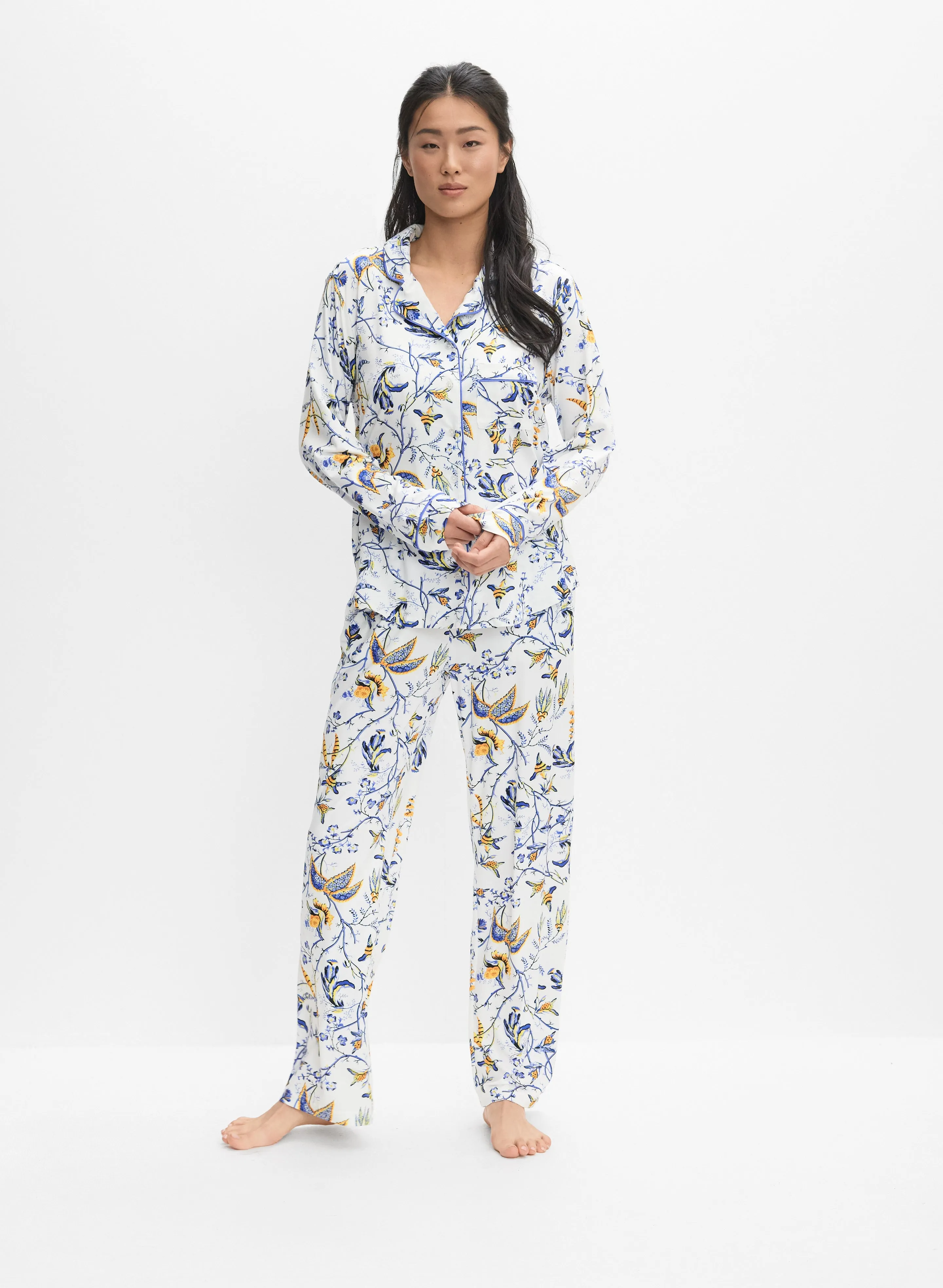 Simon Chang - Floral Pyjama Set sold by Melanie Lyne