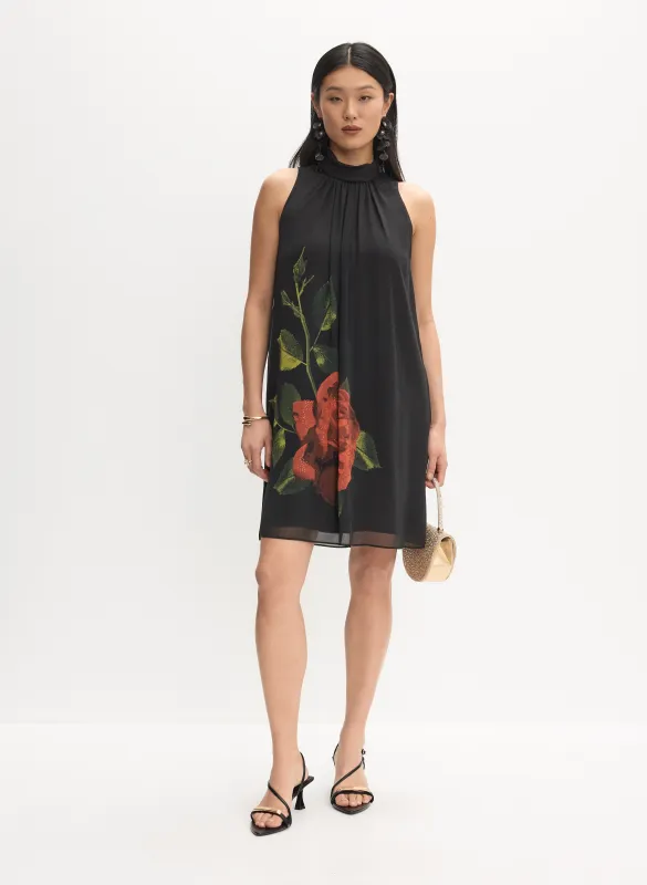 Floral Halter Neck Dress sold by Melanie Lyne