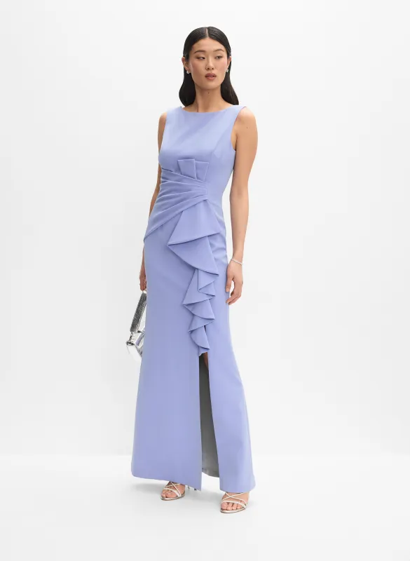 Waterfall Ruffle Front Dress sold by Melanie Lyne