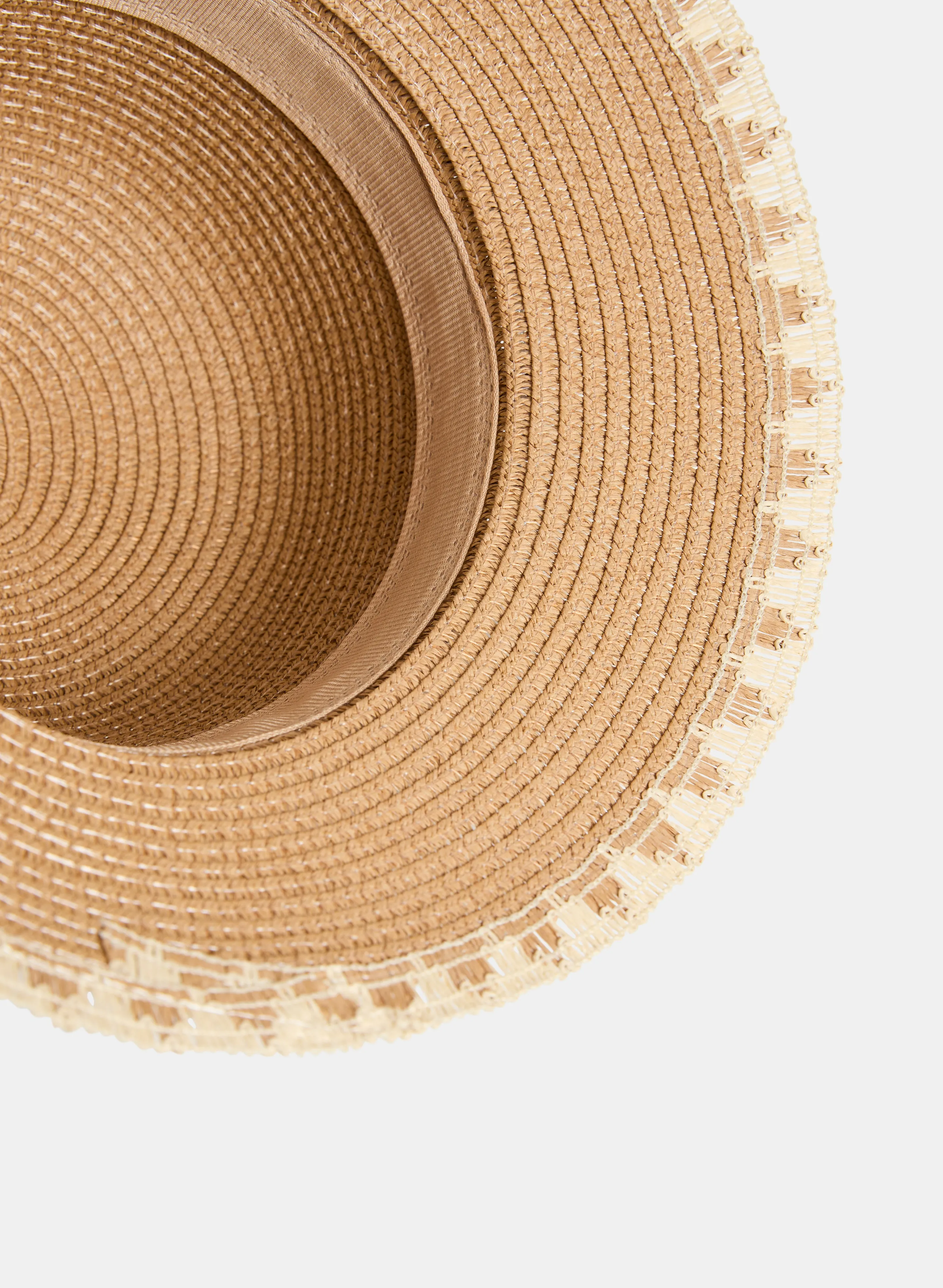 Paper Straw Cloche Hat sold by Melanie Lyne product image thumbnail 3