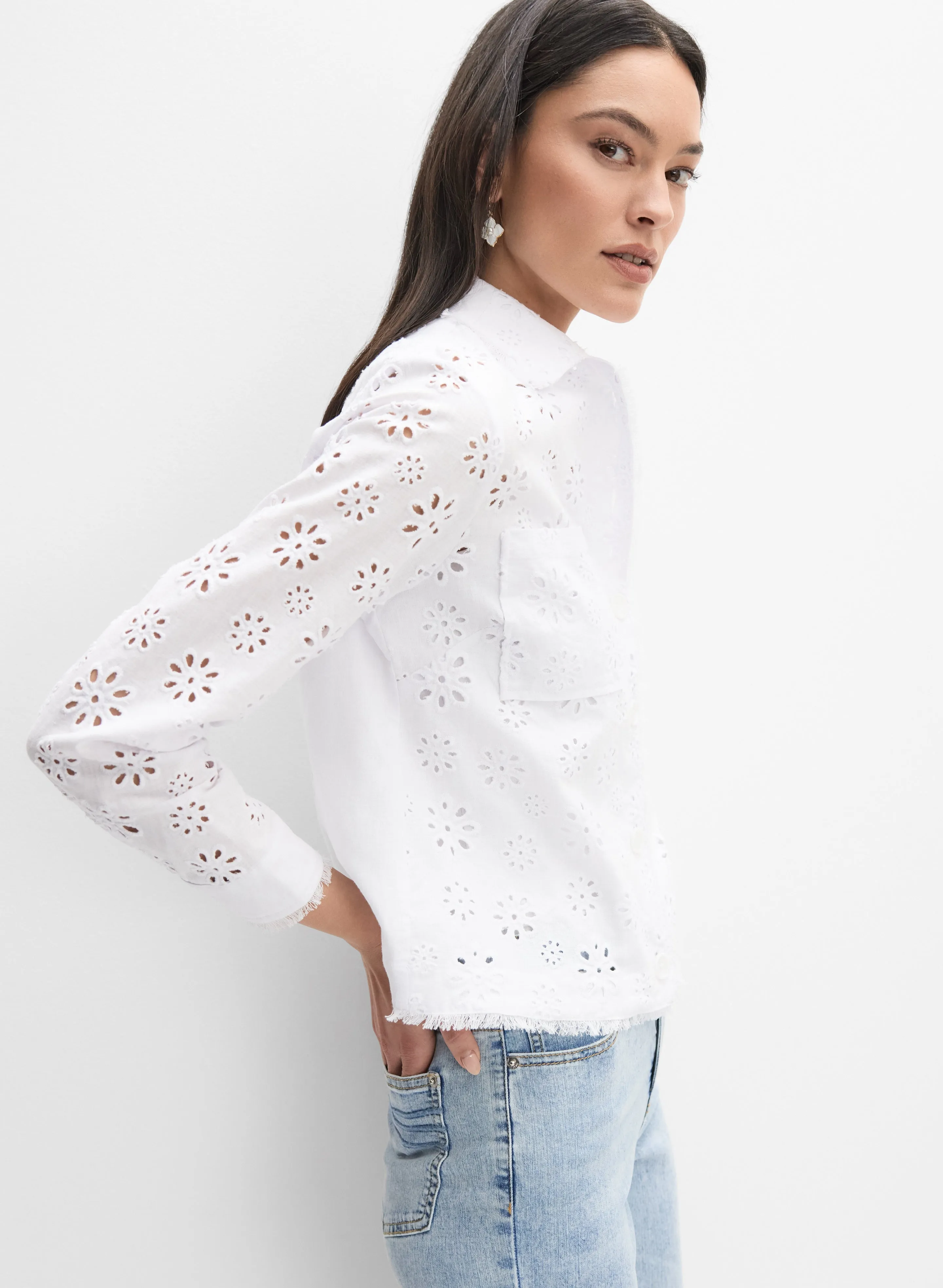 Floral Embroidered Jacket sold by Melanie Lyne product image thumbnail 4