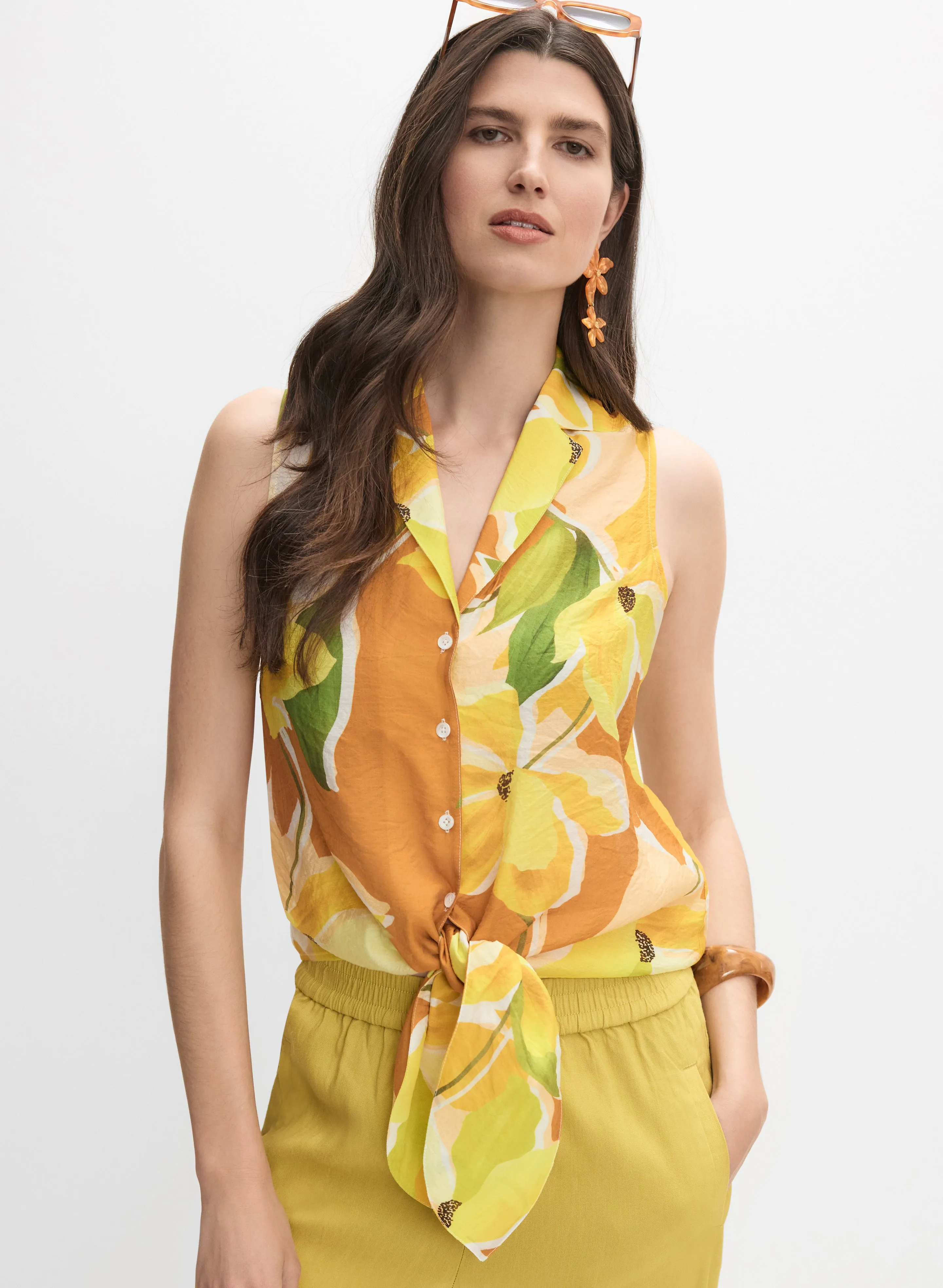 Floral Sleeveless Blouse sold by Melanie Lyne