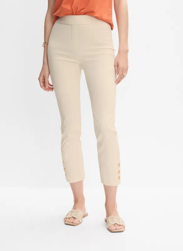 Buttoned Hem Capris sold by Melanie Lyne