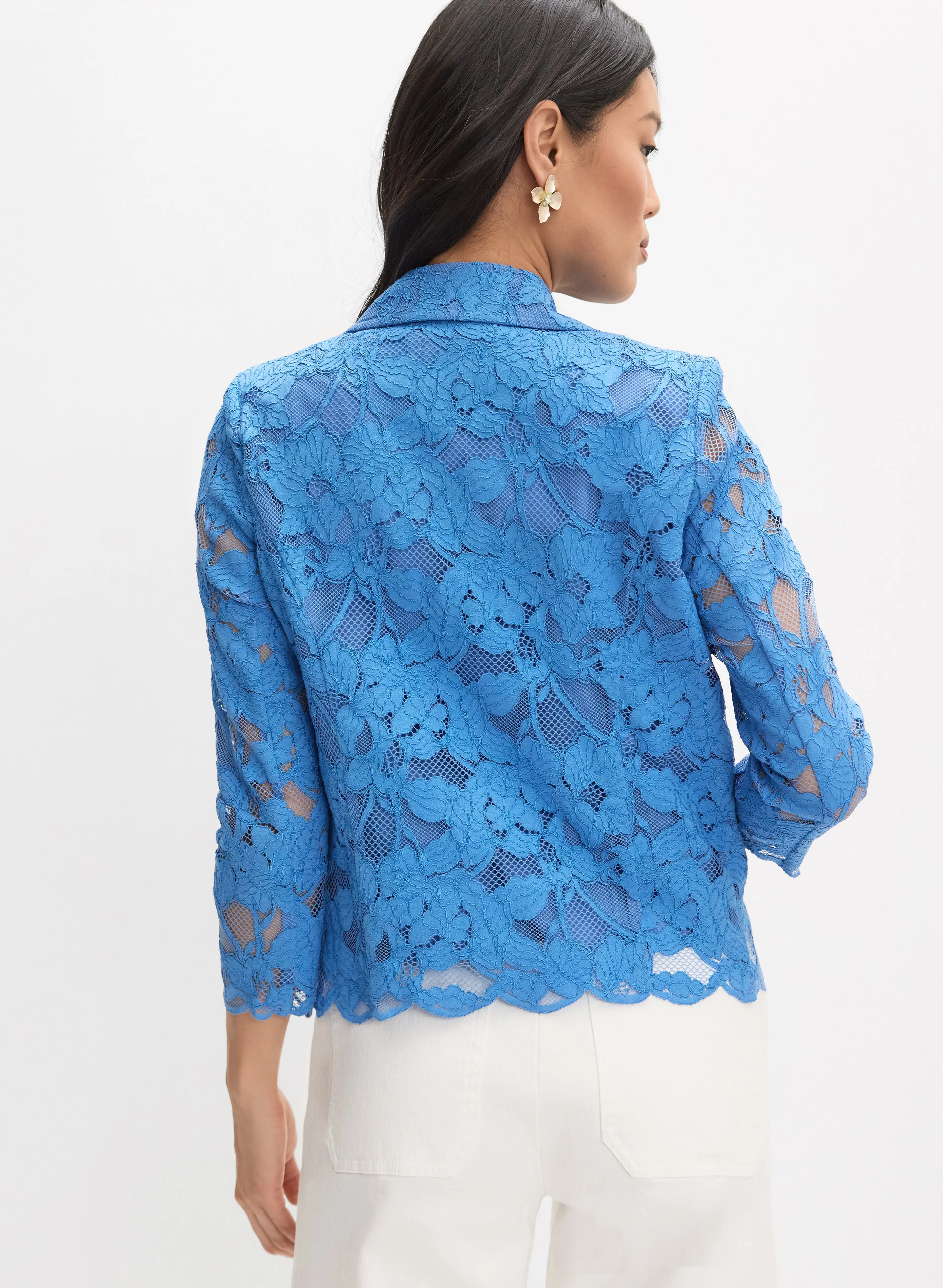 Lace Zip Jacket sold by Melanie Lyne product image thumbnail 3