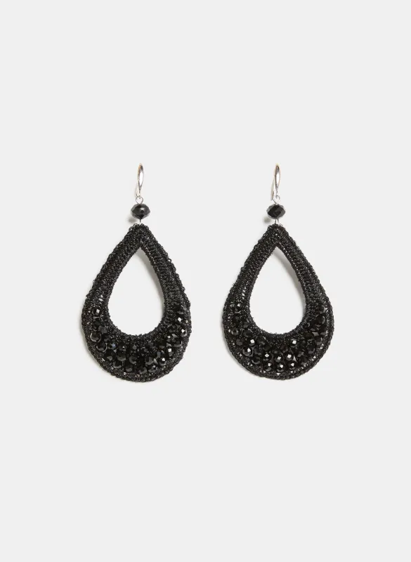 Beaded Teardrop Earrings sold by Melanie Lyne