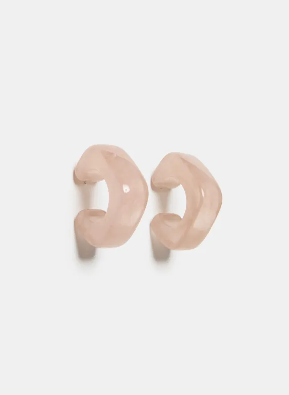 Marbled Hoop Earrings sold by Melanie Lyne