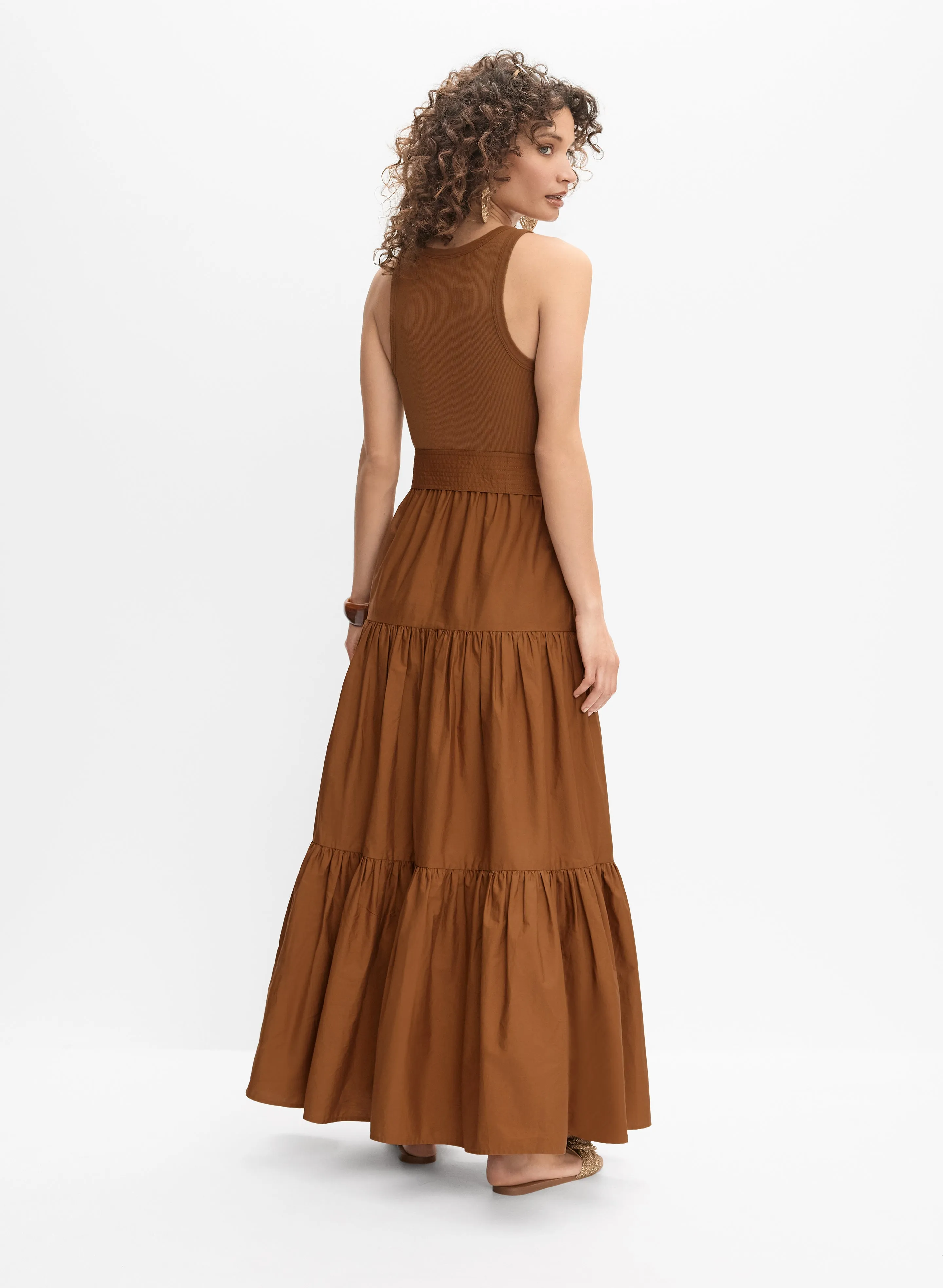 Tiered Maxi Dress sold by Melanie Lyne product image thumbnail 4