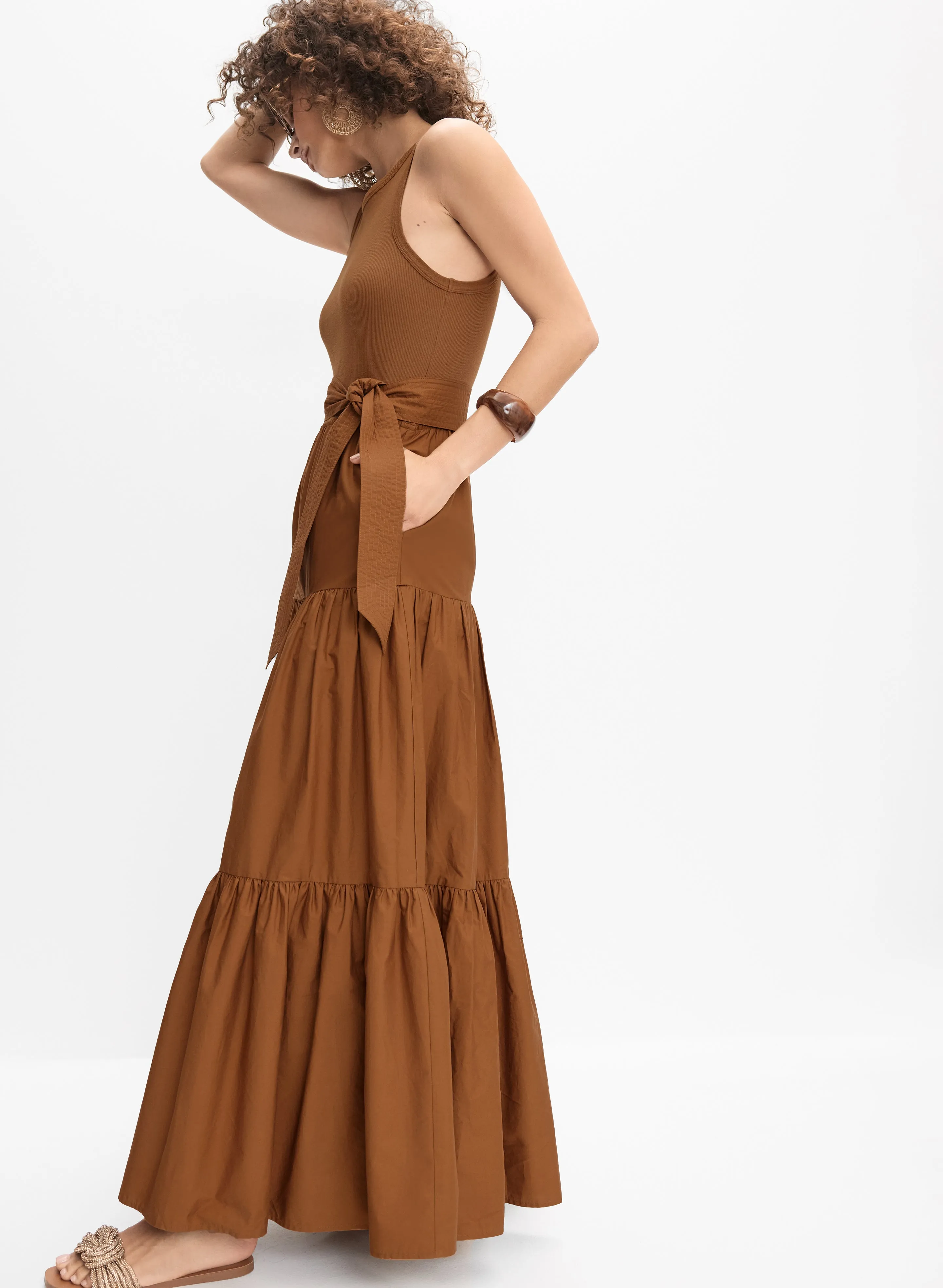 Tiered Maxi Dress sold by Melanie Lyne product image thumbnail 2