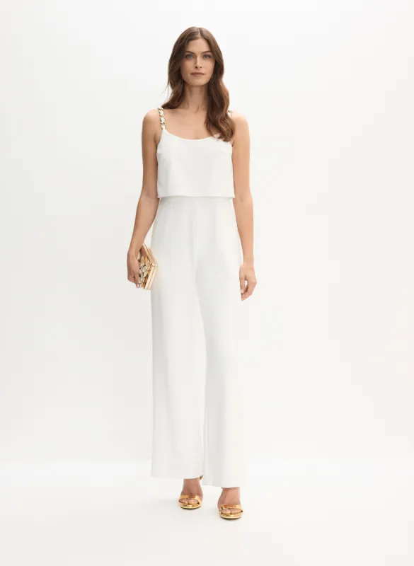 Adrianna Papell - Chain Strap Jumpsuit sold by Melanie Lyne
