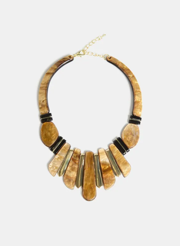 Resin Bib Necklace sold by Melanie Lyne