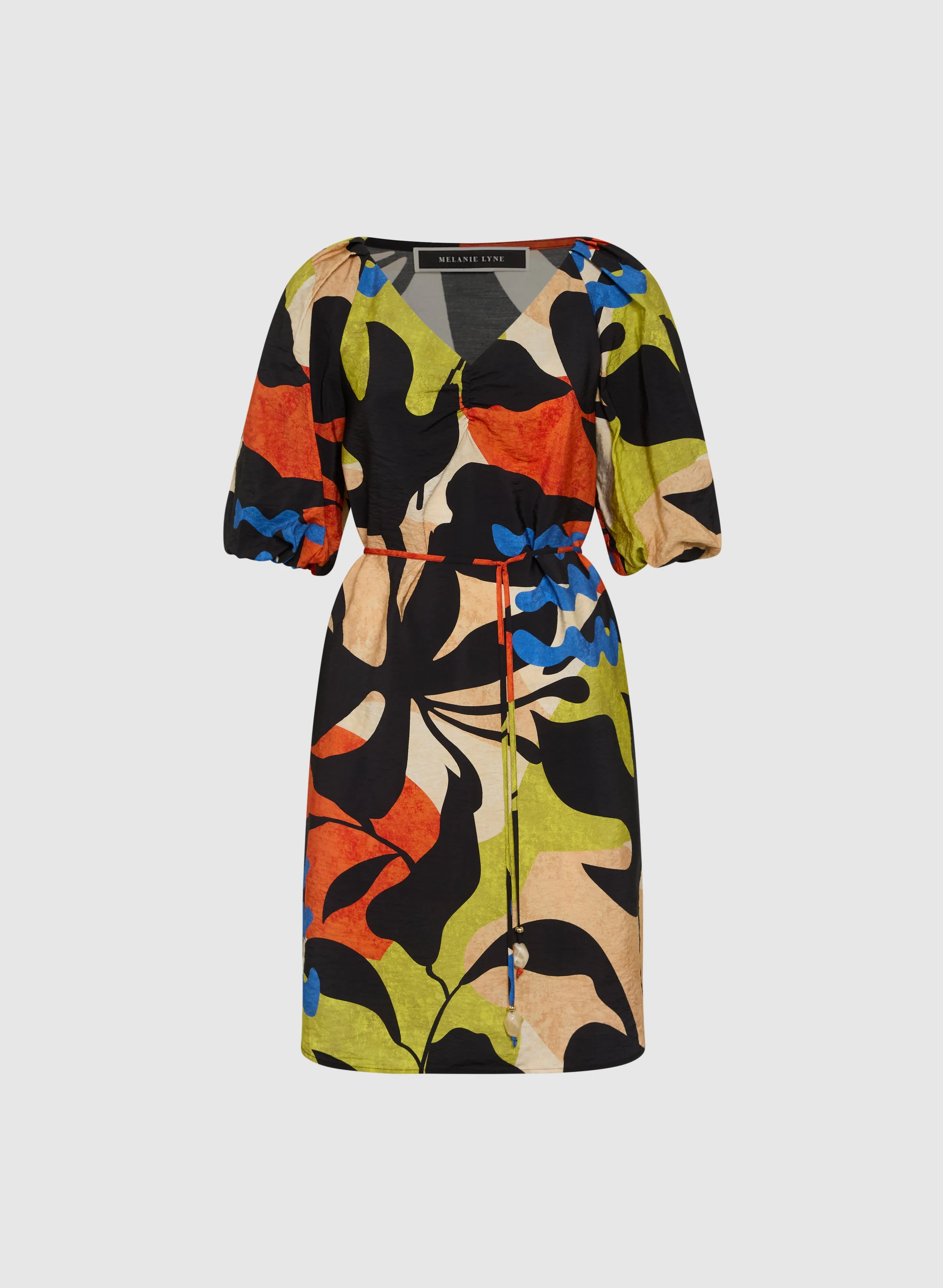 Abstract Leaf Dress sold by Melanie Lyne product image thumbnail 5