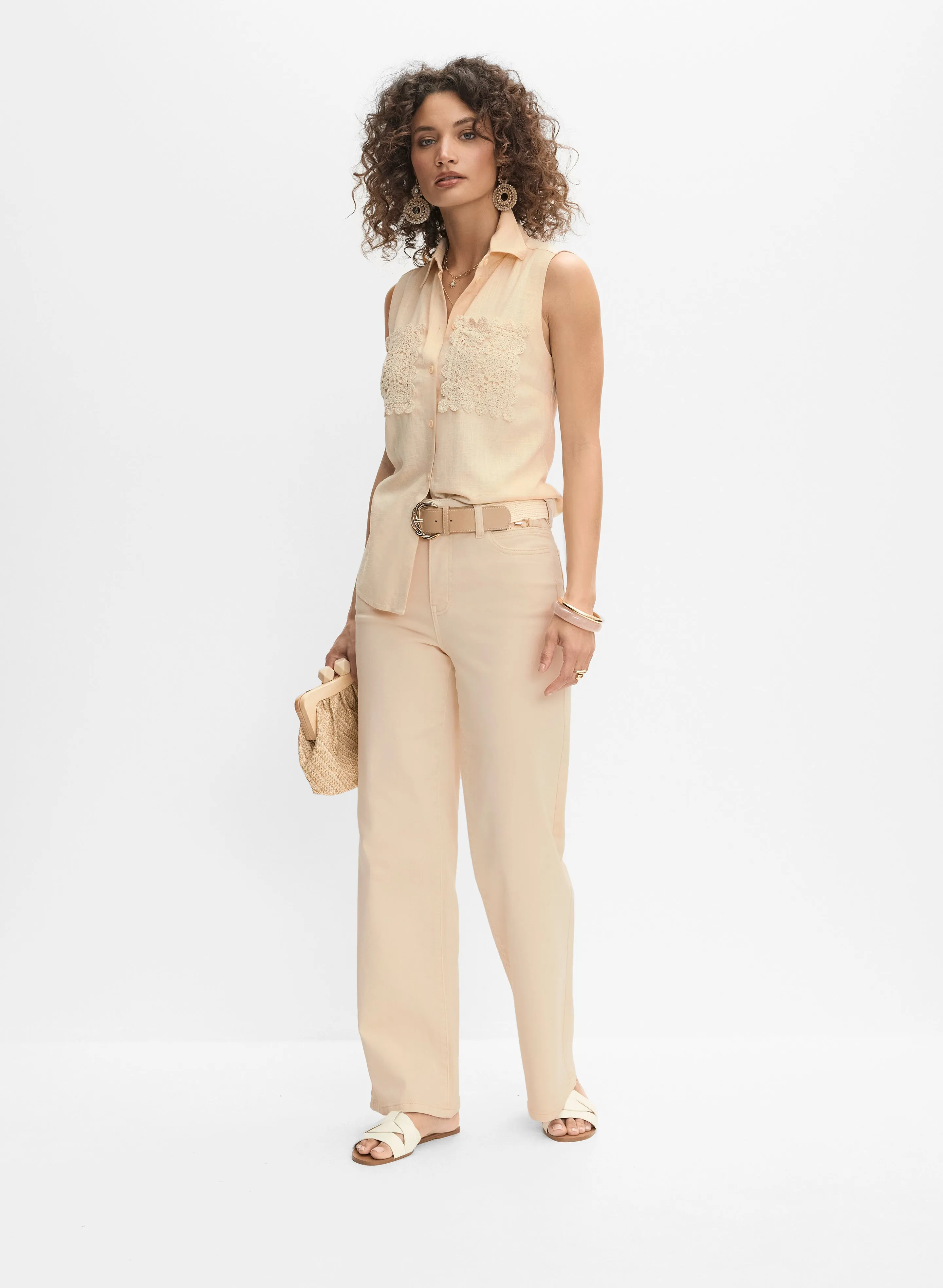 Crochet Pocket Blouse sold by Melanie Lyne product image thumbnail 5