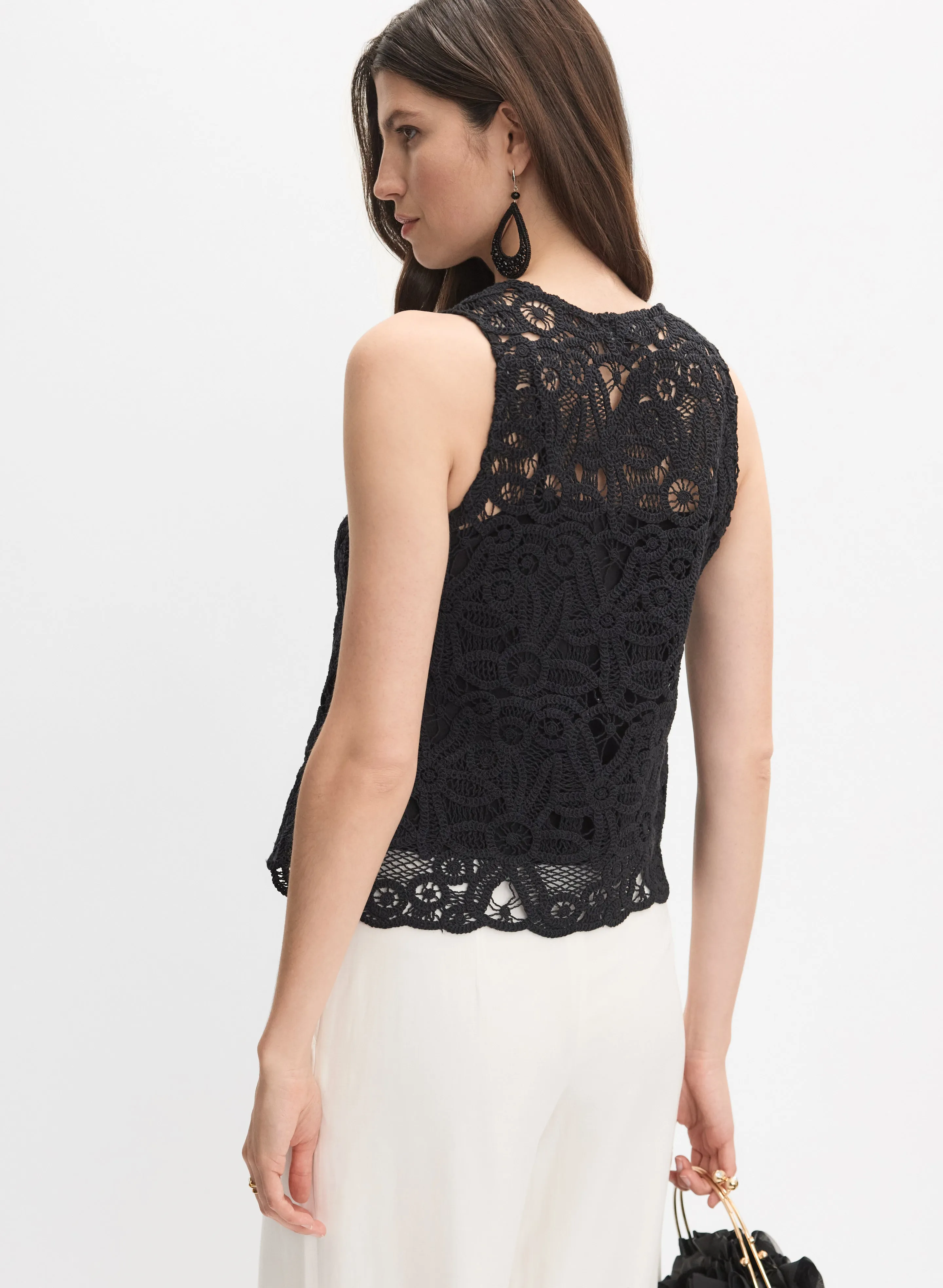 Crochet Tank Top sold by Melanie Lyne product image thumbnail 3