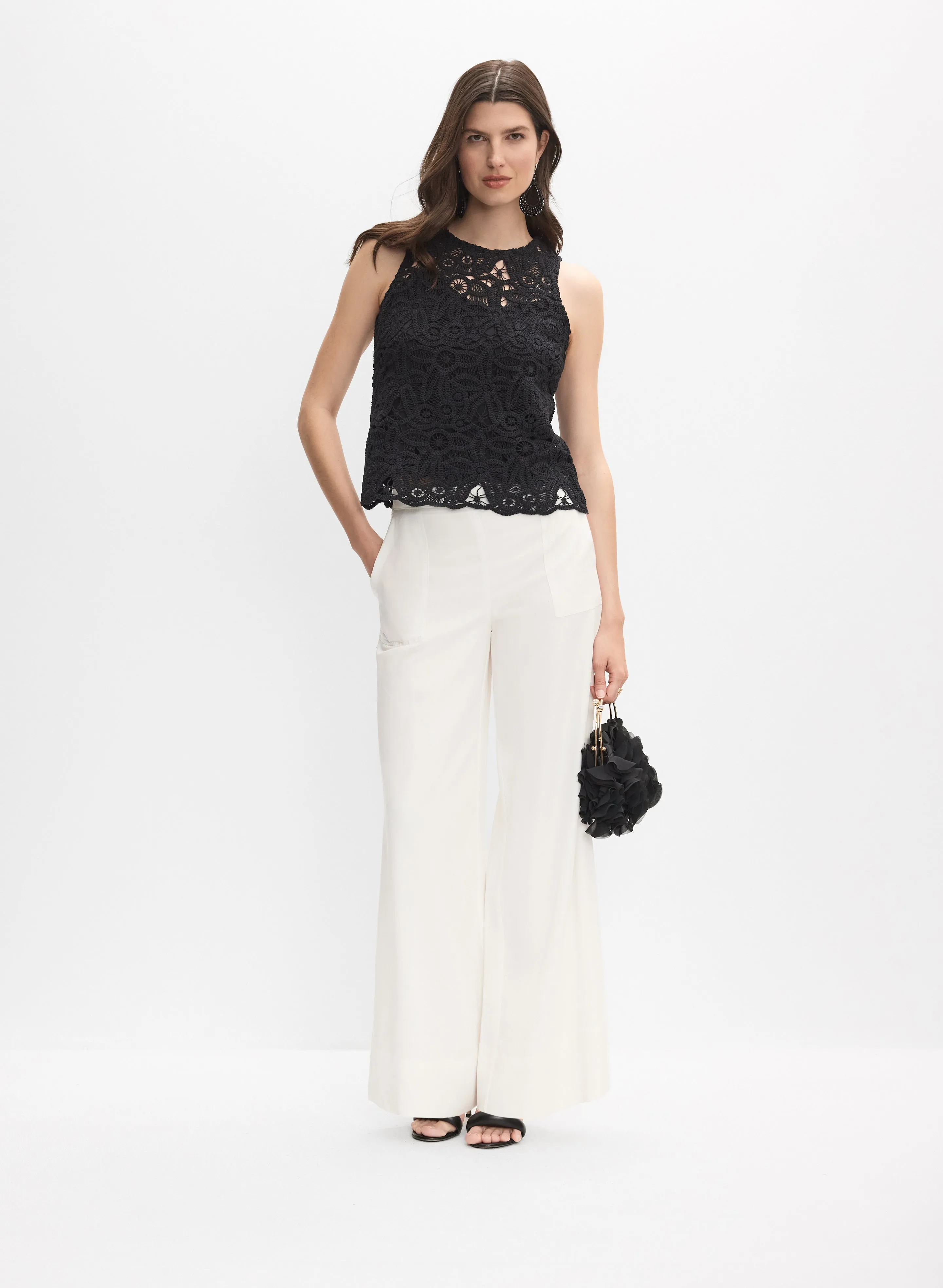 Crochet Tank Top sold by Melanie Lyne product image thumbnail 4