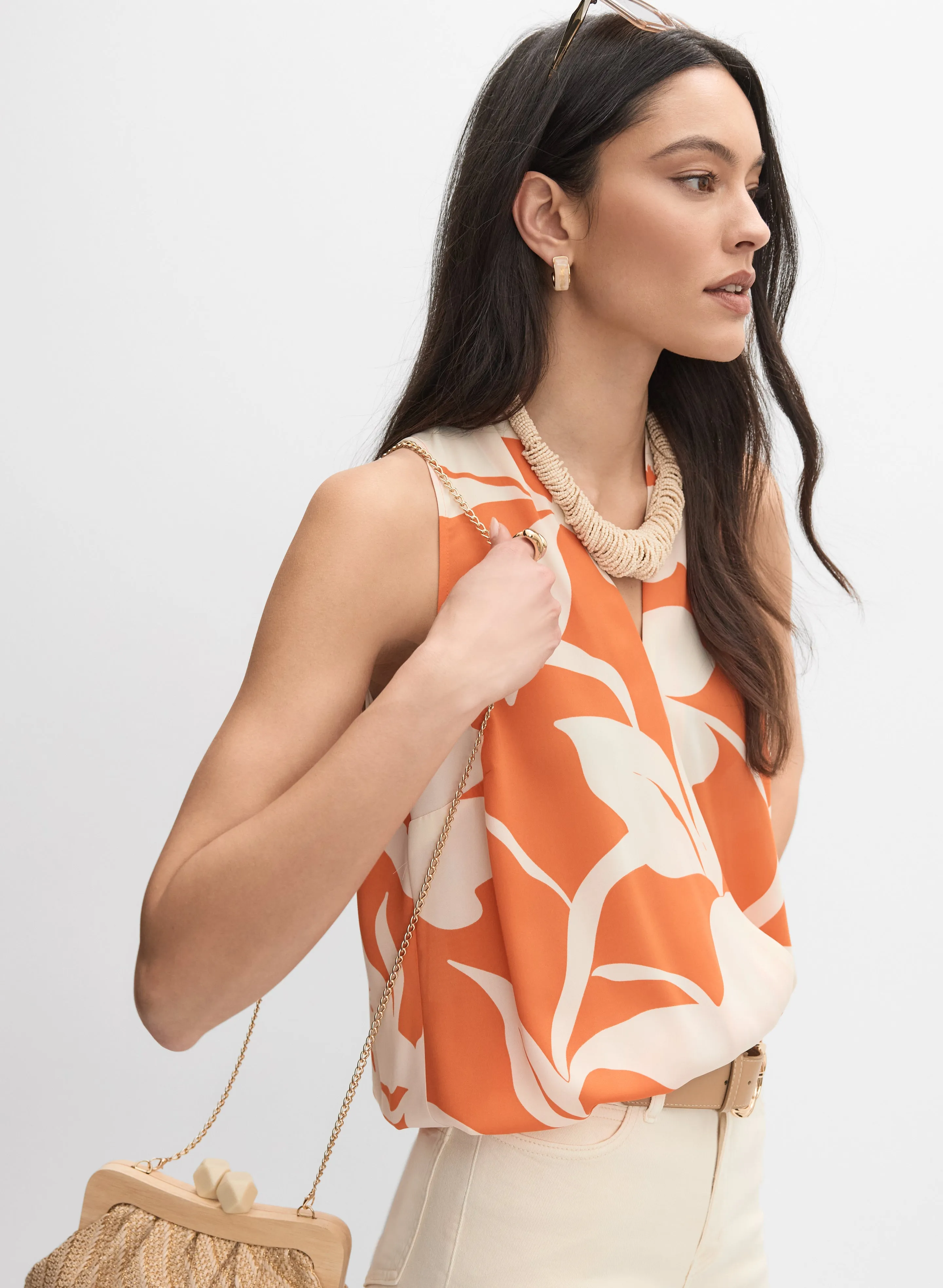 Floral Sleeveless Blouse sold by Melanie Lyne