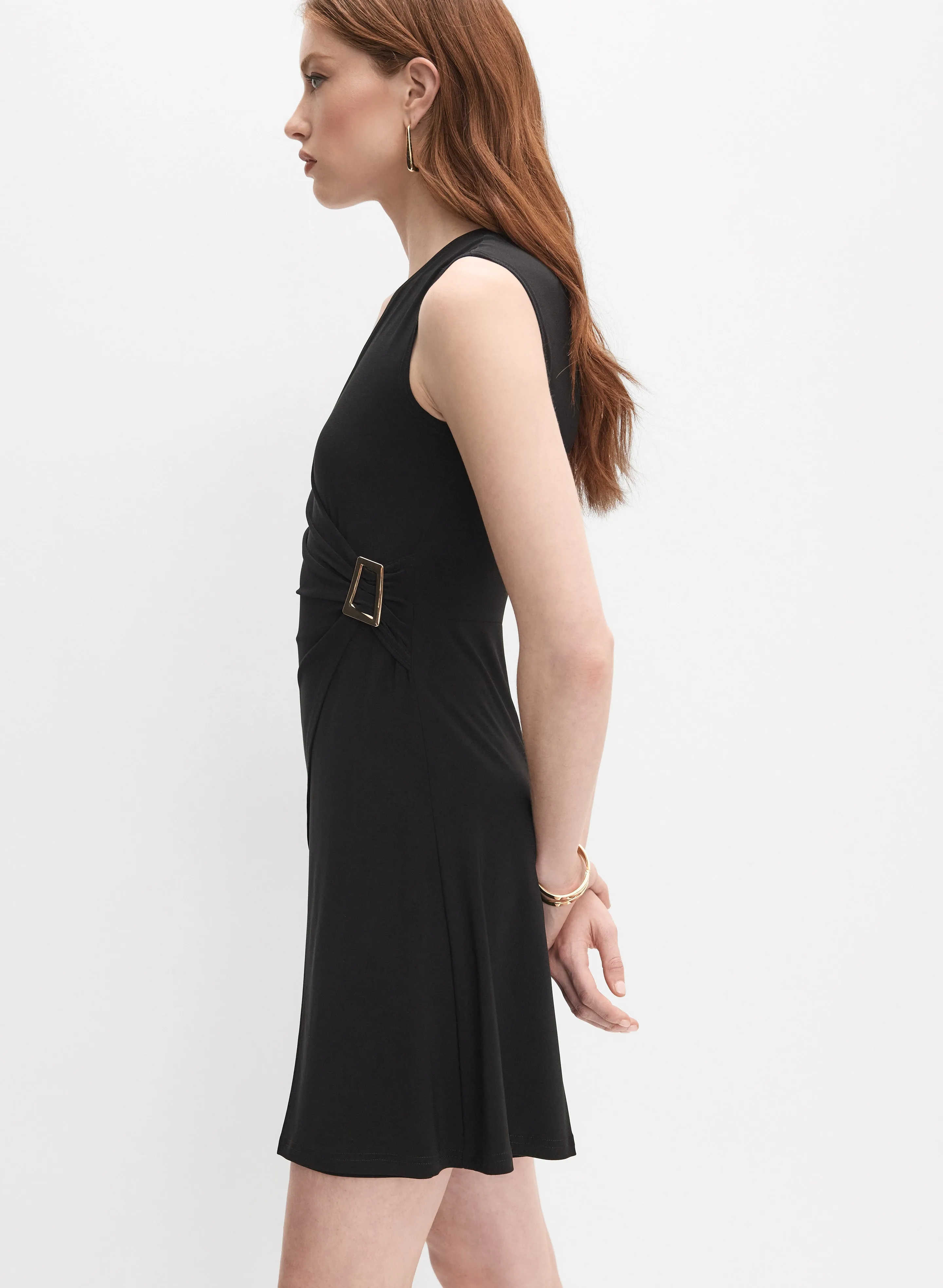 Joseph Ribkoff - Buckle Waist Jumpsuit sold by Melanie Lyne product image thumbnail 3
