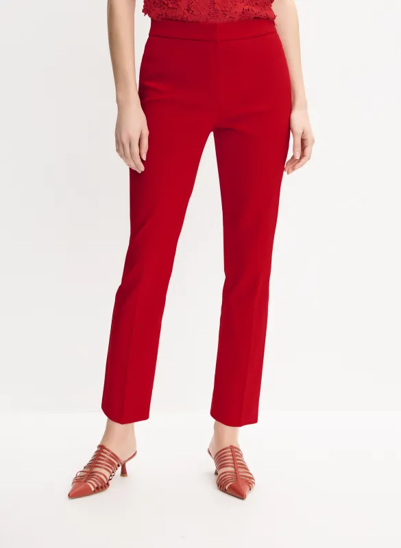 Cropped Slim-Leg Pants sold by Melanie Lyne