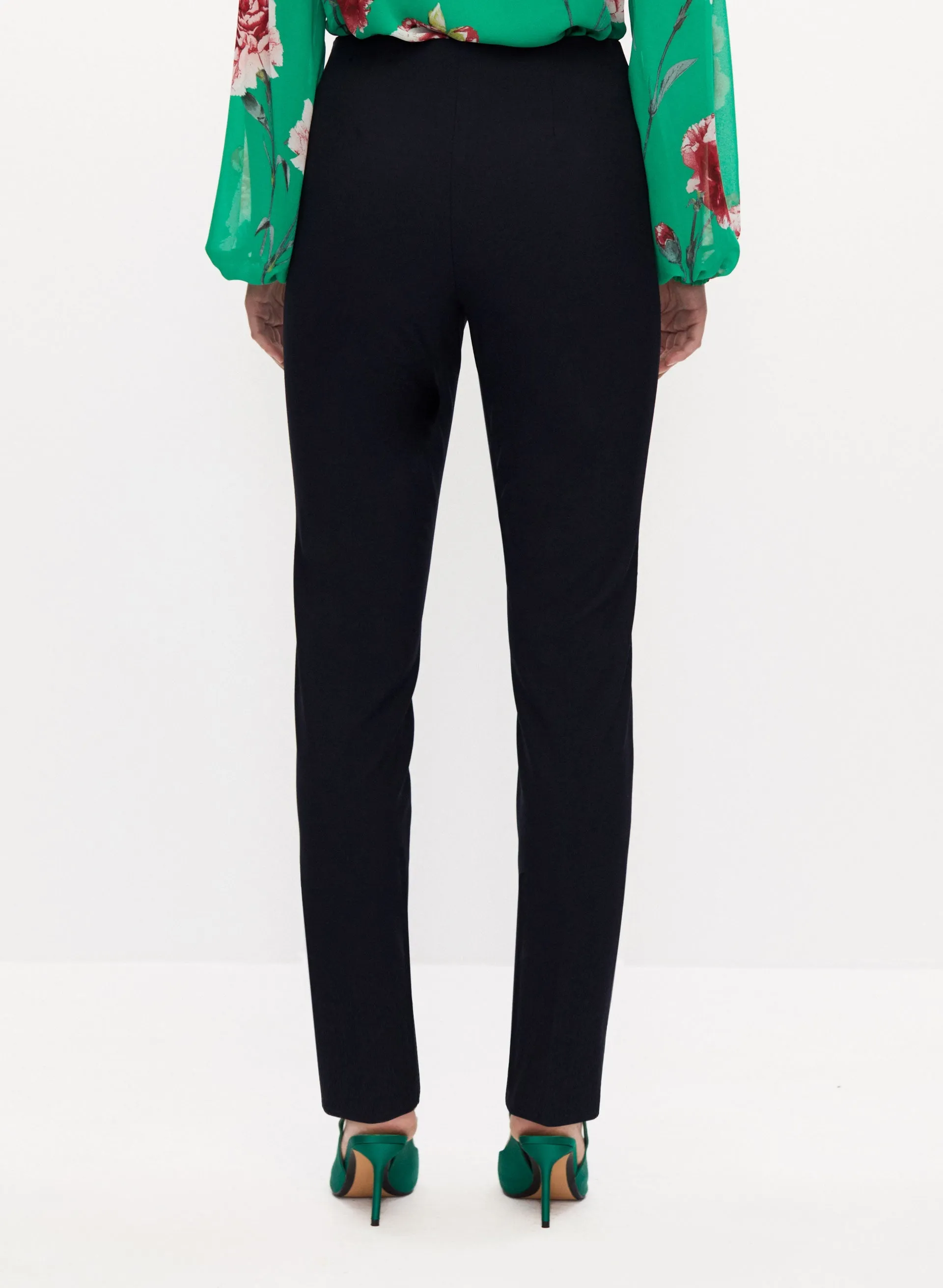 Amber Zip Detail Slim Leg Pants sold by Melanie Lyne product image thumbnail 4