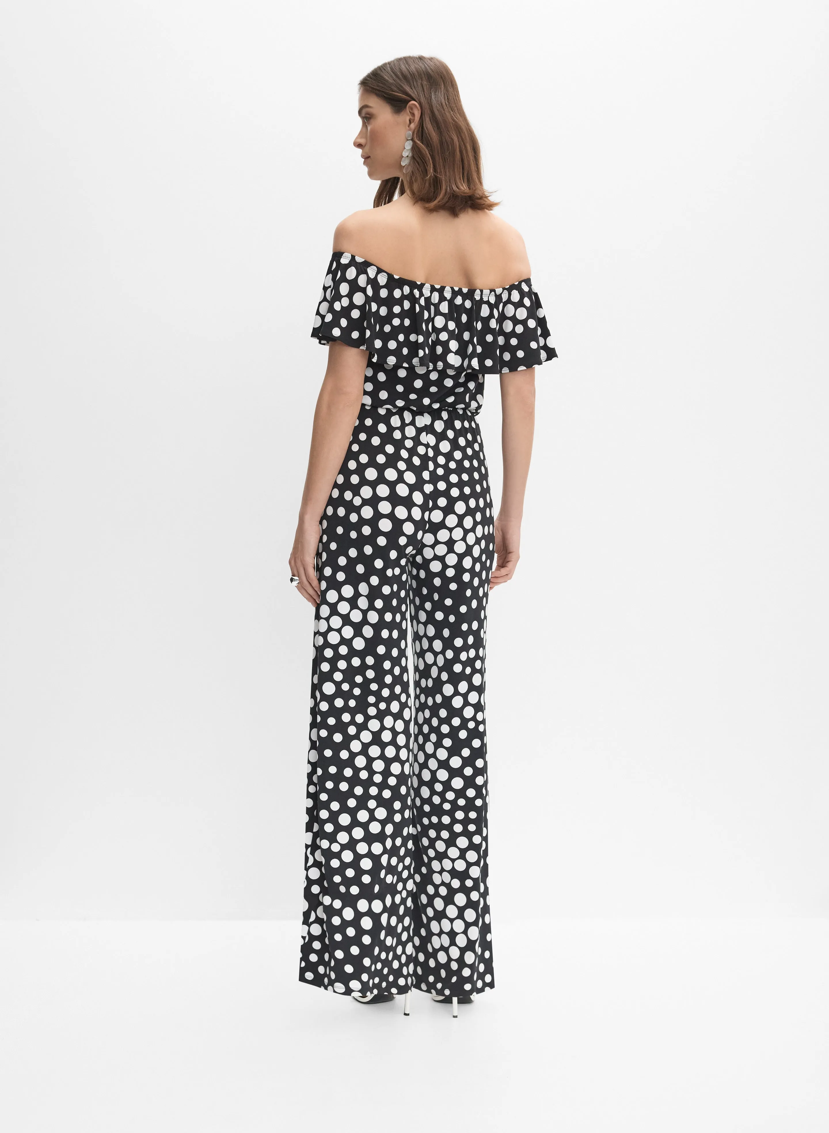 Polka Dot Jumpsuit sold by Melanie Lyne product image thumbnail 5