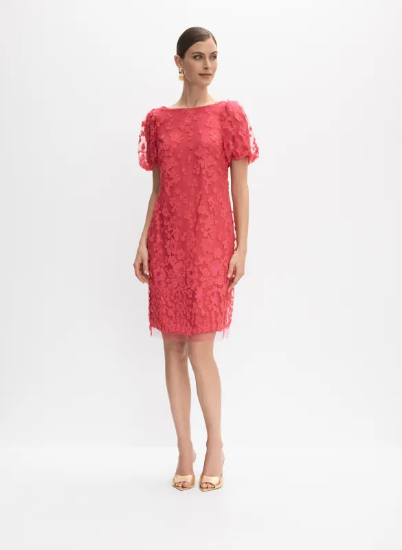 3D Floral Overlay Dress sold by Melanie Lyne