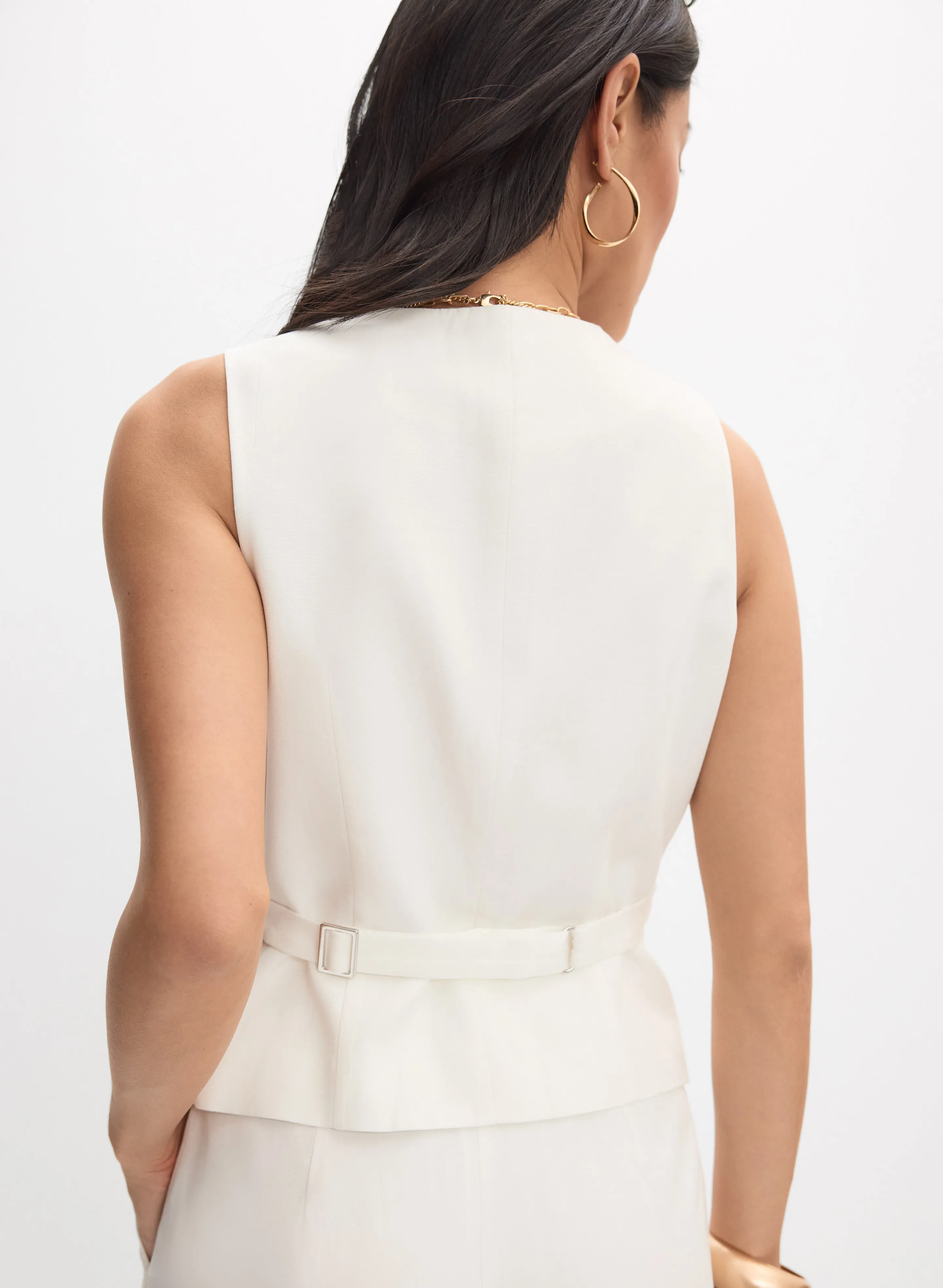 Button-Down Vest sold by Melanie Lyne product image thumbnail 4