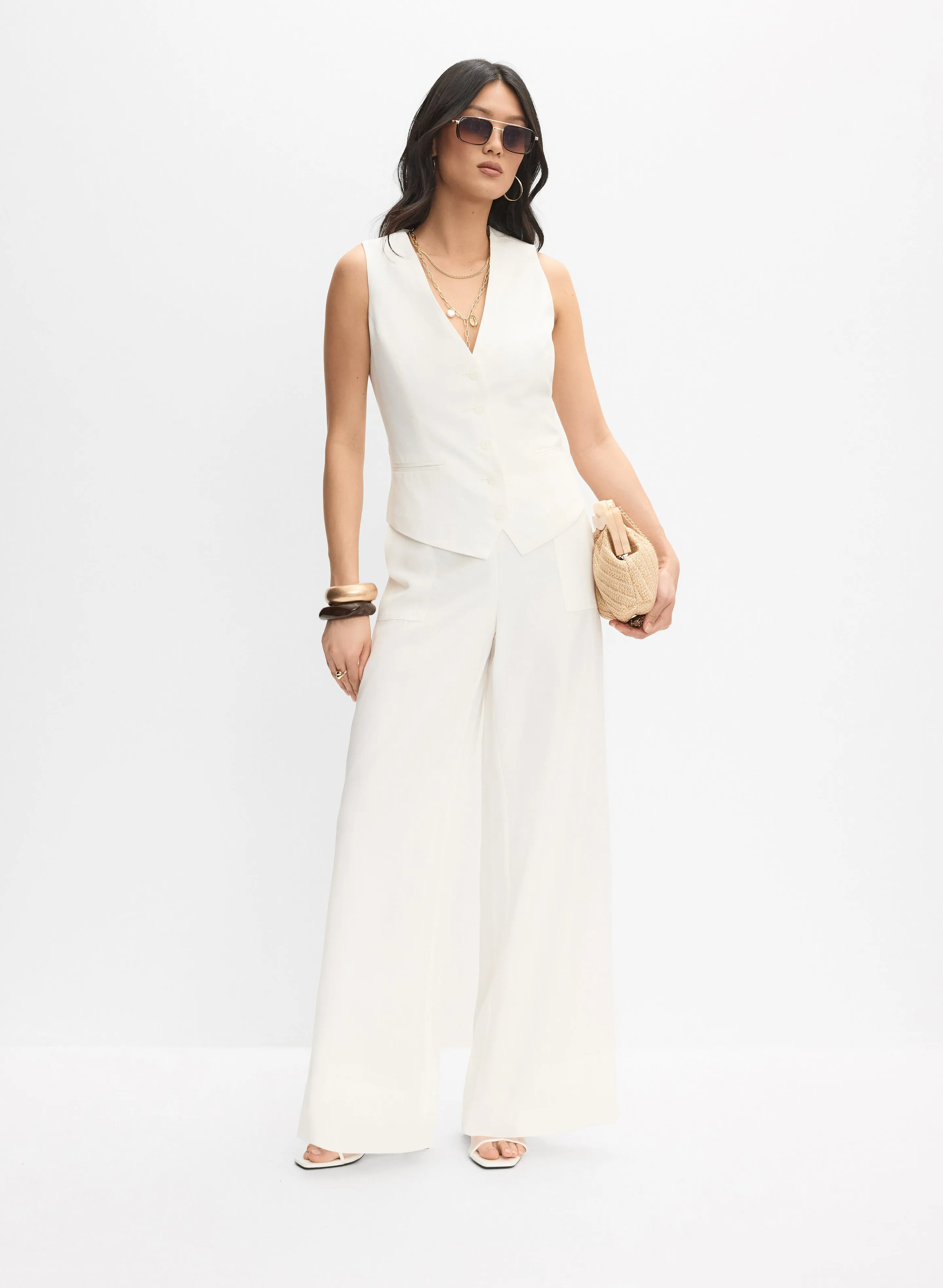 Button-Down Vest sold by Melanie Lyne product image thumbnail 3