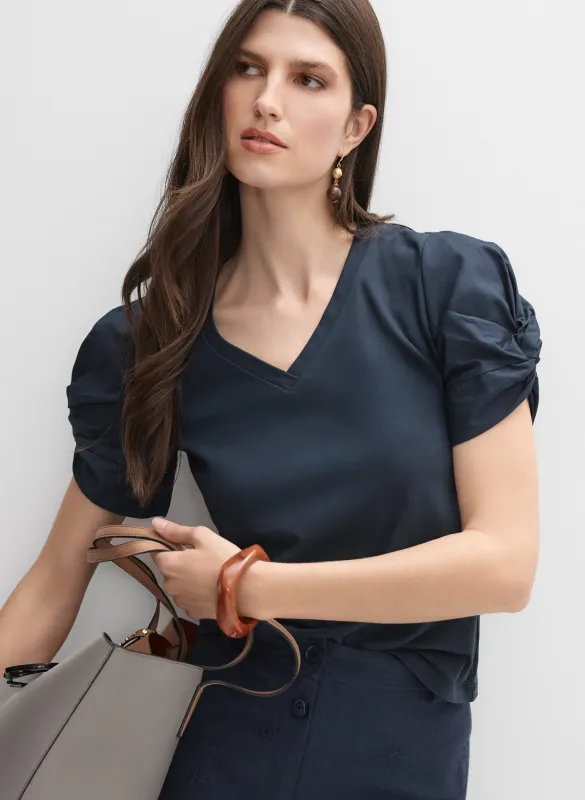 Puff Sleeve Top sold by Melanie Lyne