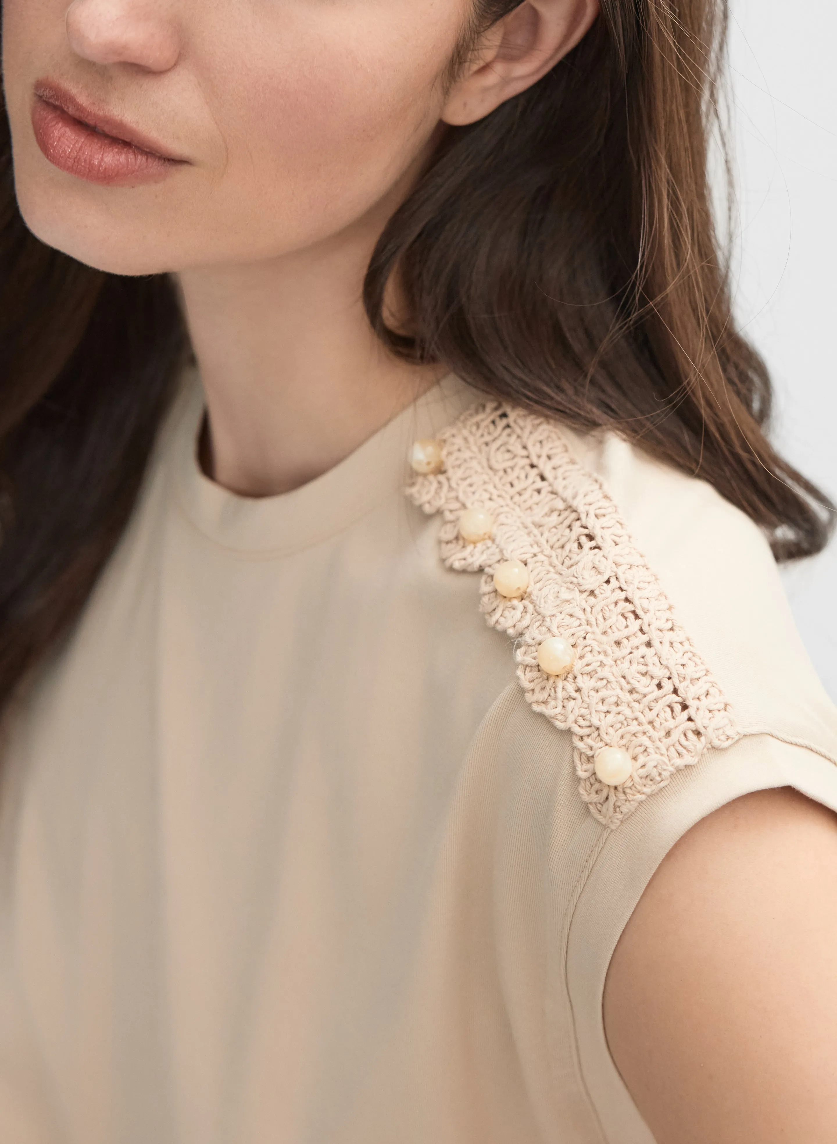 Crochet Detail Top sold by Melanie Lyne product image thumbnail 4