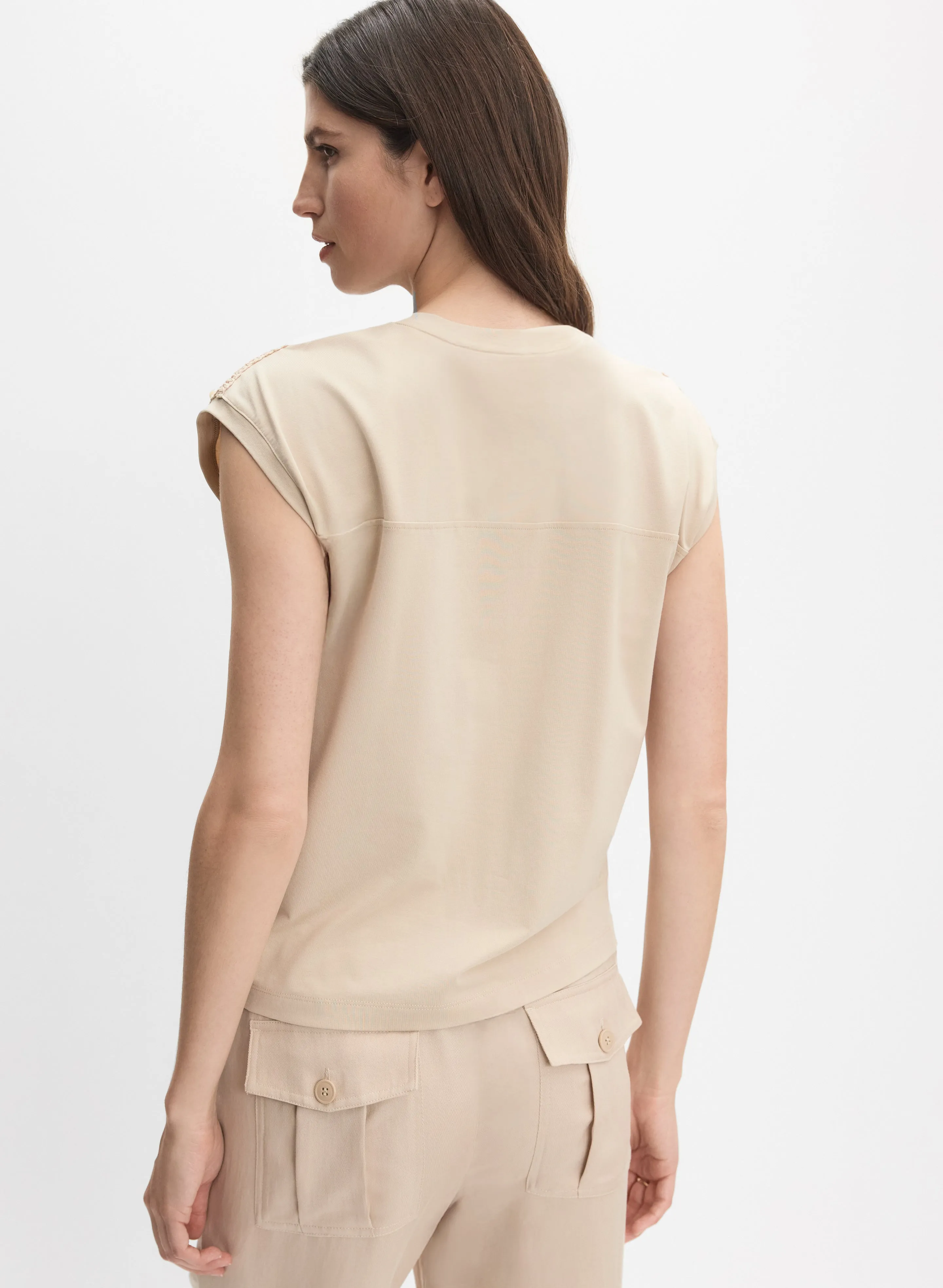 Crochet Detail Top sold by Melanie Lyne product image thumbnail 2