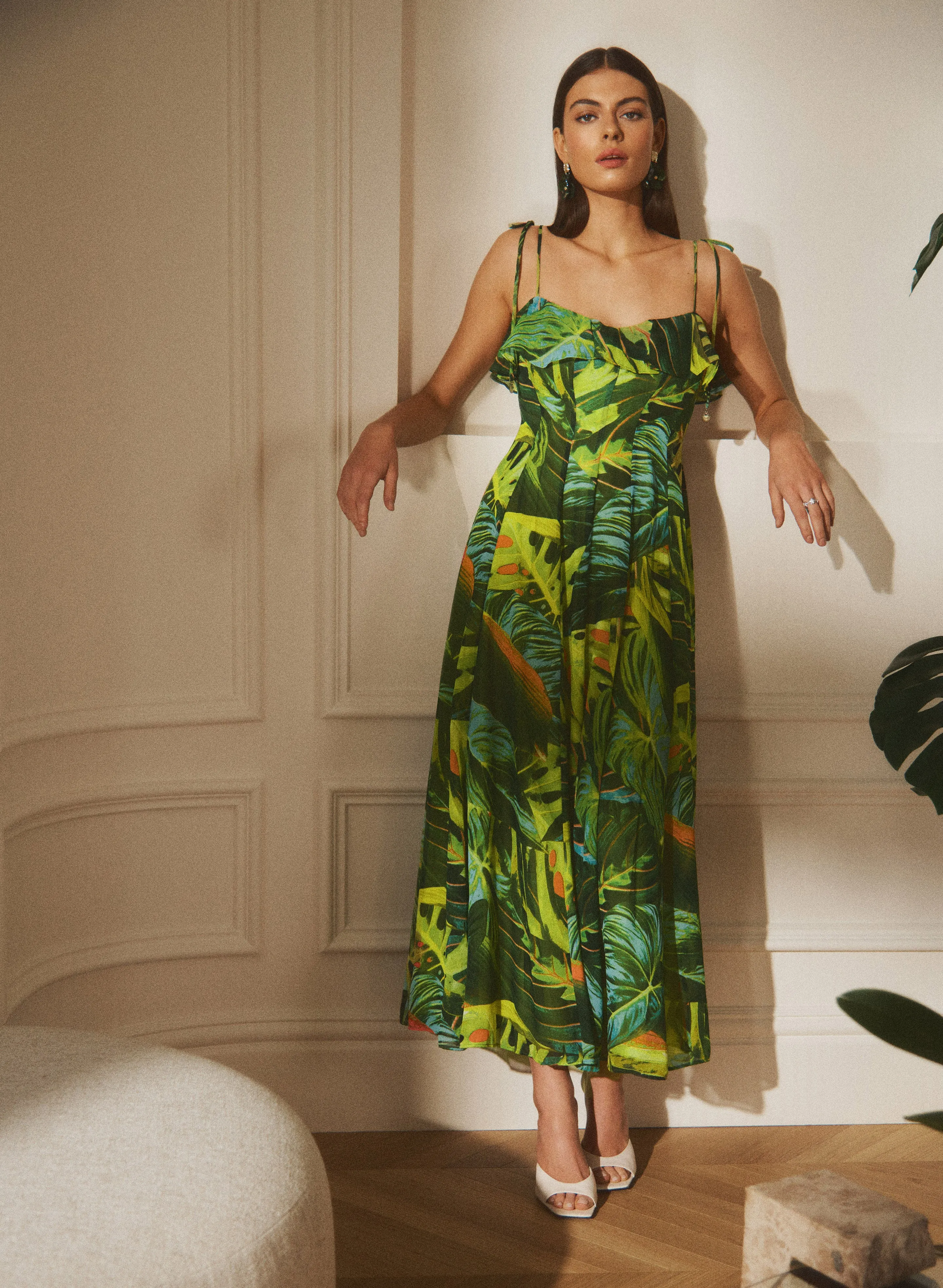 Tropical Chiffon Dress sold by Melanie Lyne product image thumbnail 2