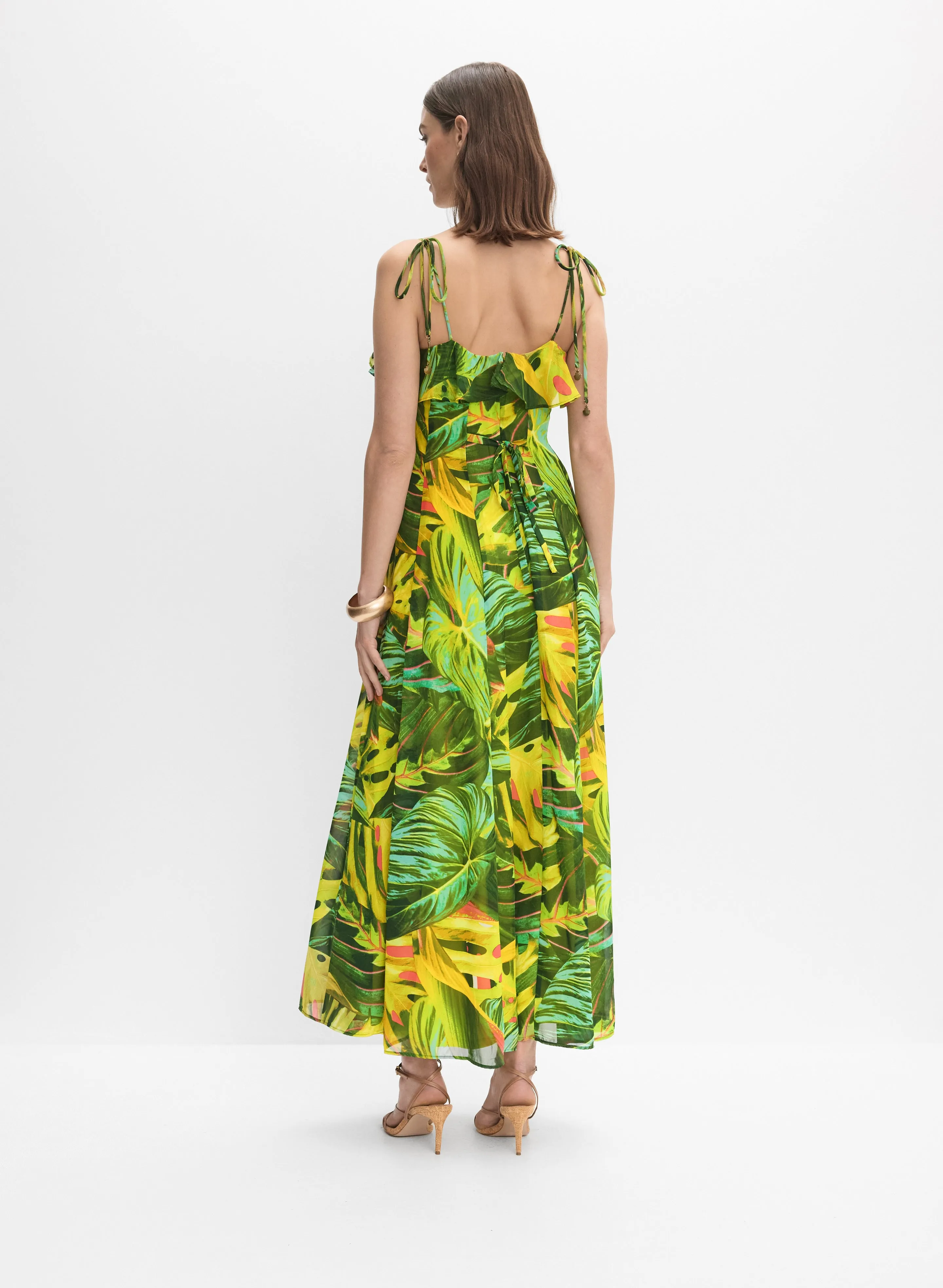Tropical Chiffon Dress sold by Melanie Lyne product image thumbnail 3