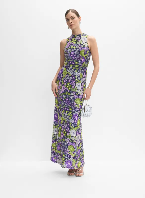 Alex Evenings - Sequin Embellished Floral Dress sold by Melanie Lyne