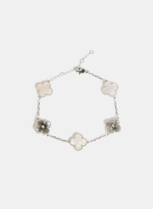 Resin Clover Bracelet sold by Melanie Lyne