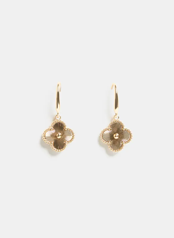 Clover Drop Earrings sold by Melanie Lyne