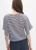 Striped Crochet Trim Top sold by Melanie Lyne