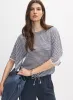 Striped Crochet Trim Top sold by Melanie Lyne